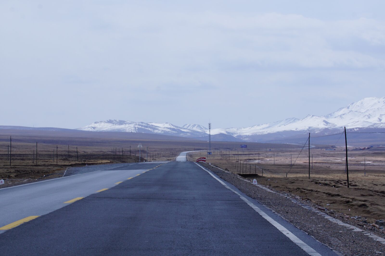 Sony a6000 + Sony FE 70-200mm F4 G OSS sample photo. White cloud, prairie, qinghai photography