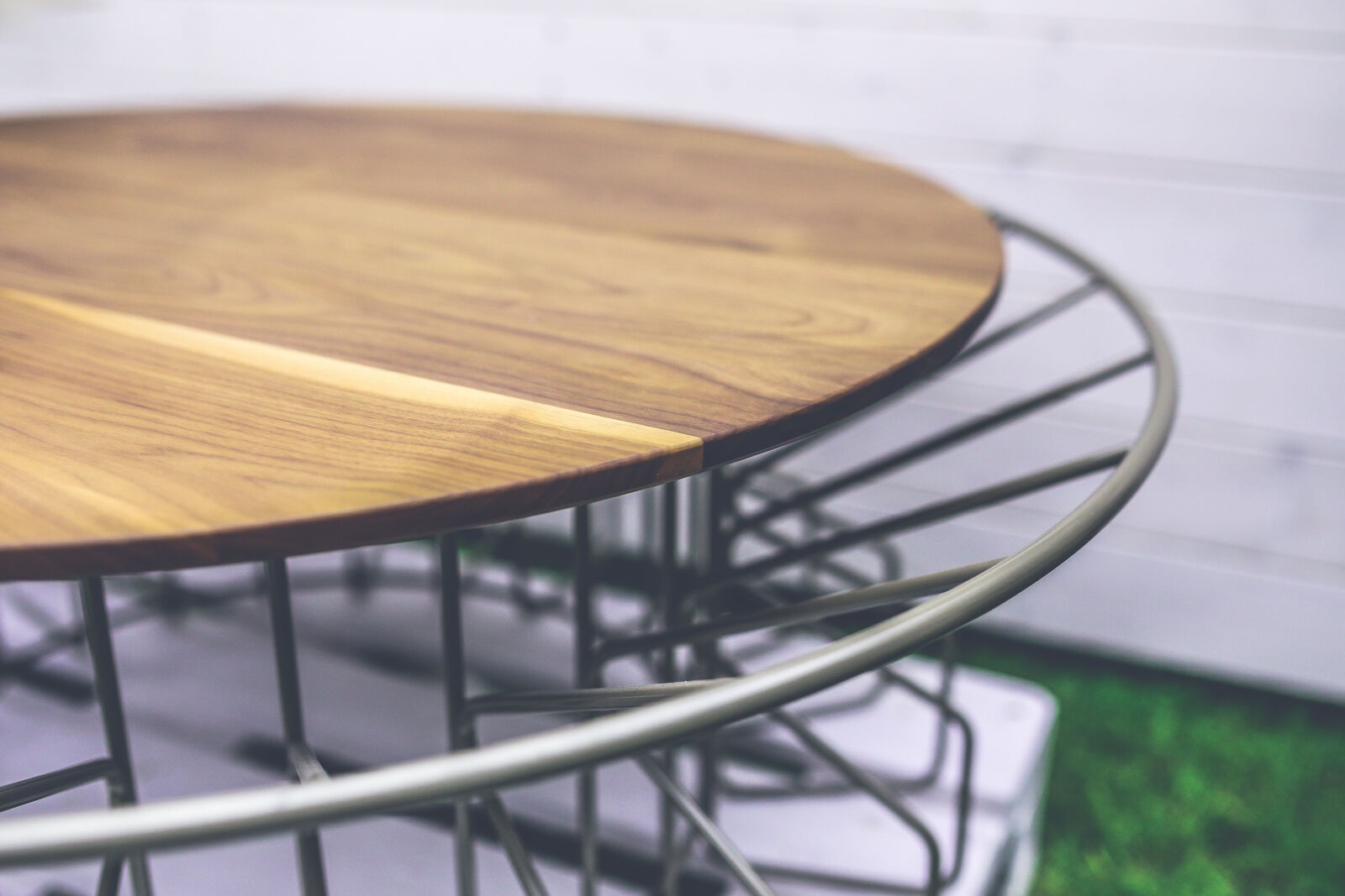 Canon EOS 6D + Sigma 35mm F1.4 DG HSM Art sample photo. Wood, and, metal, table photography