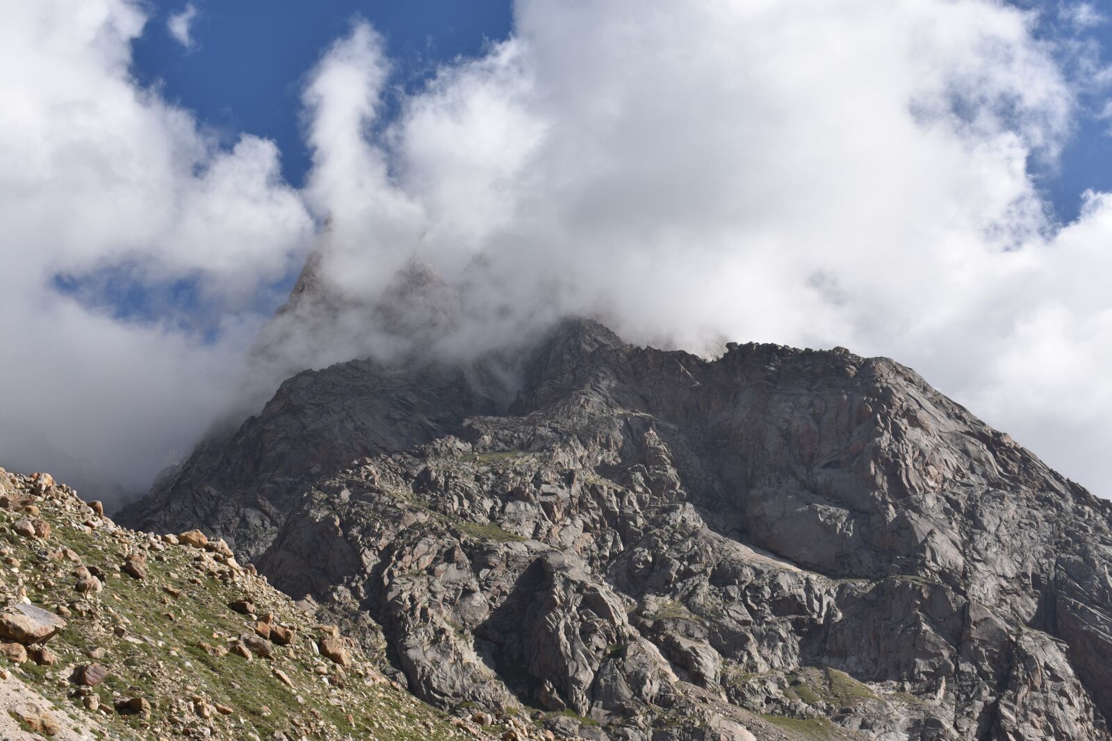 Nikon D3400 sample photo. Clouds, hills, mountains photography