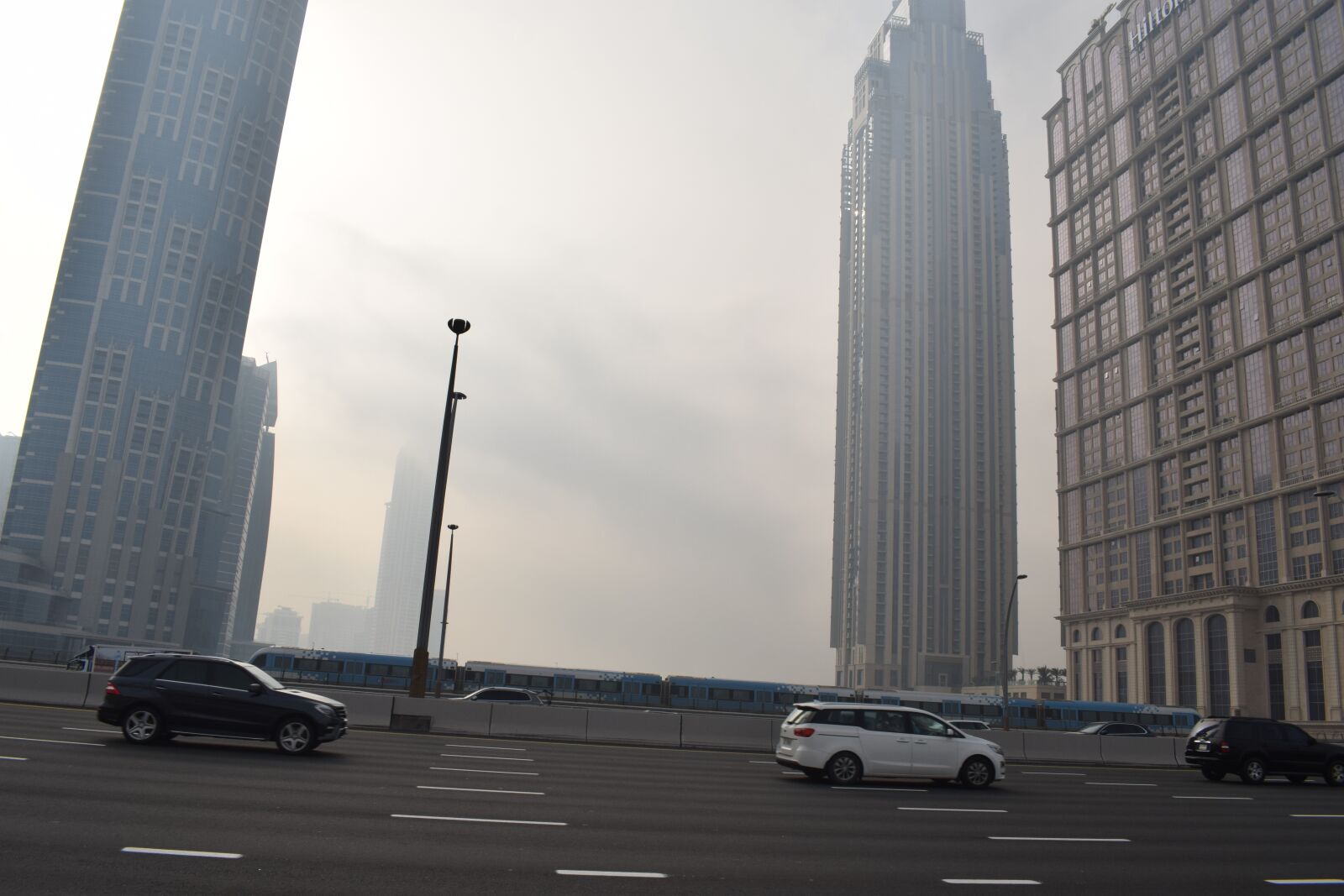 Nikon D5300 sample photo. Foggy weather, city weather photography
