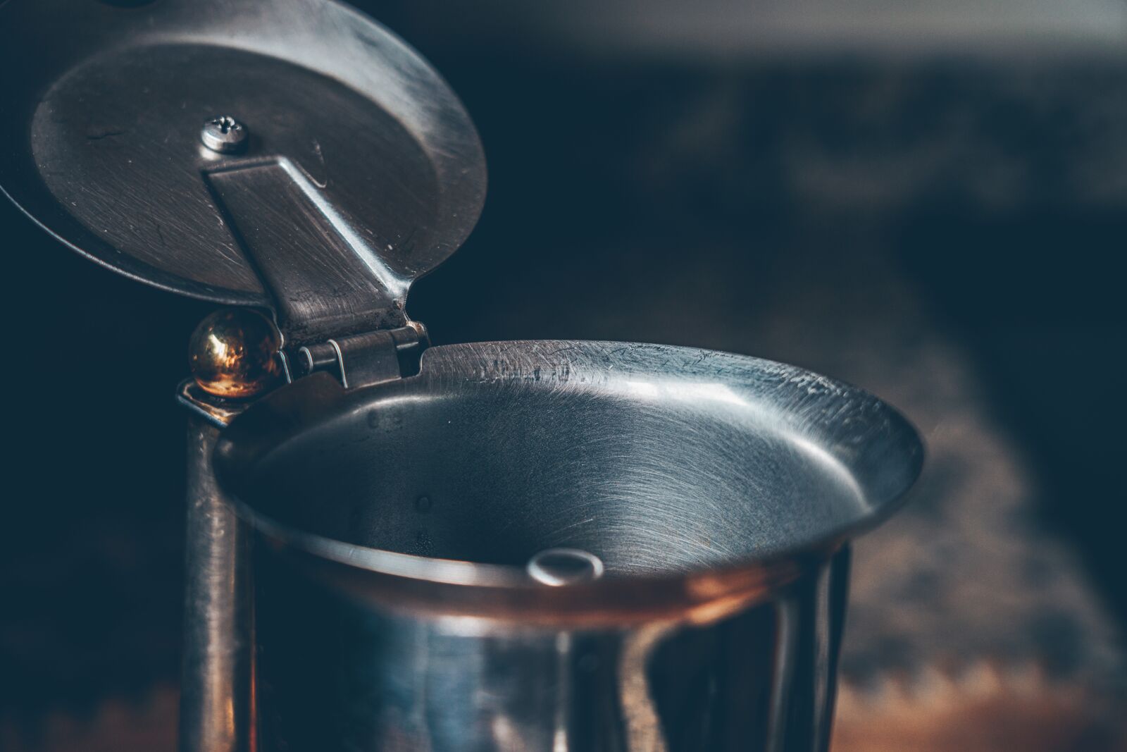 Sony a7R II sample photo. Kettle, detail, coffee photography