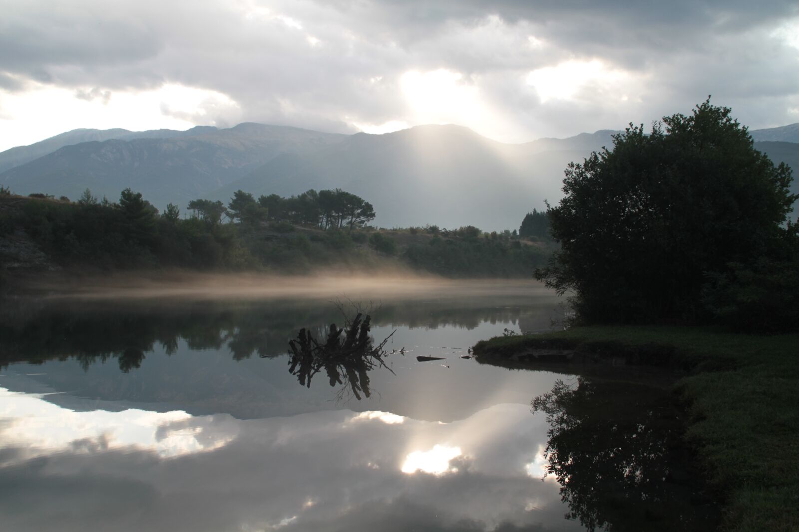 Canon EOS 7D sample photo. Morning, fog, nature photography