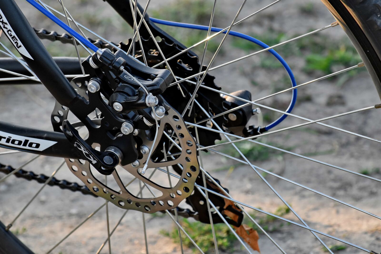 Nikon D5500 sample photo. Bicycle, chain, gearshift, tire photography