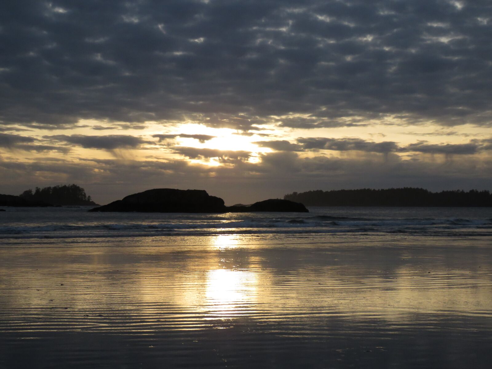 Canon PowerShot SX60 HS sample photo. Sunset, beach, ocean photography