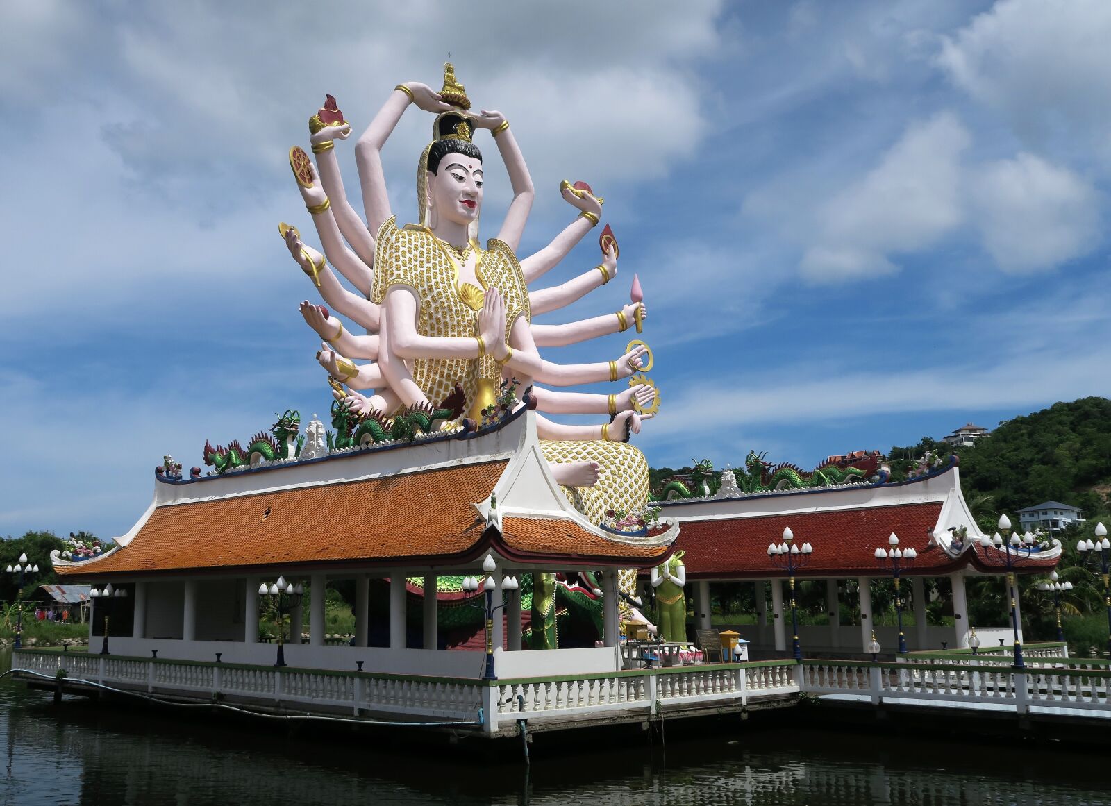 Canon PowerShot G7 X sample photo. Temple, thailand, koh samui photography