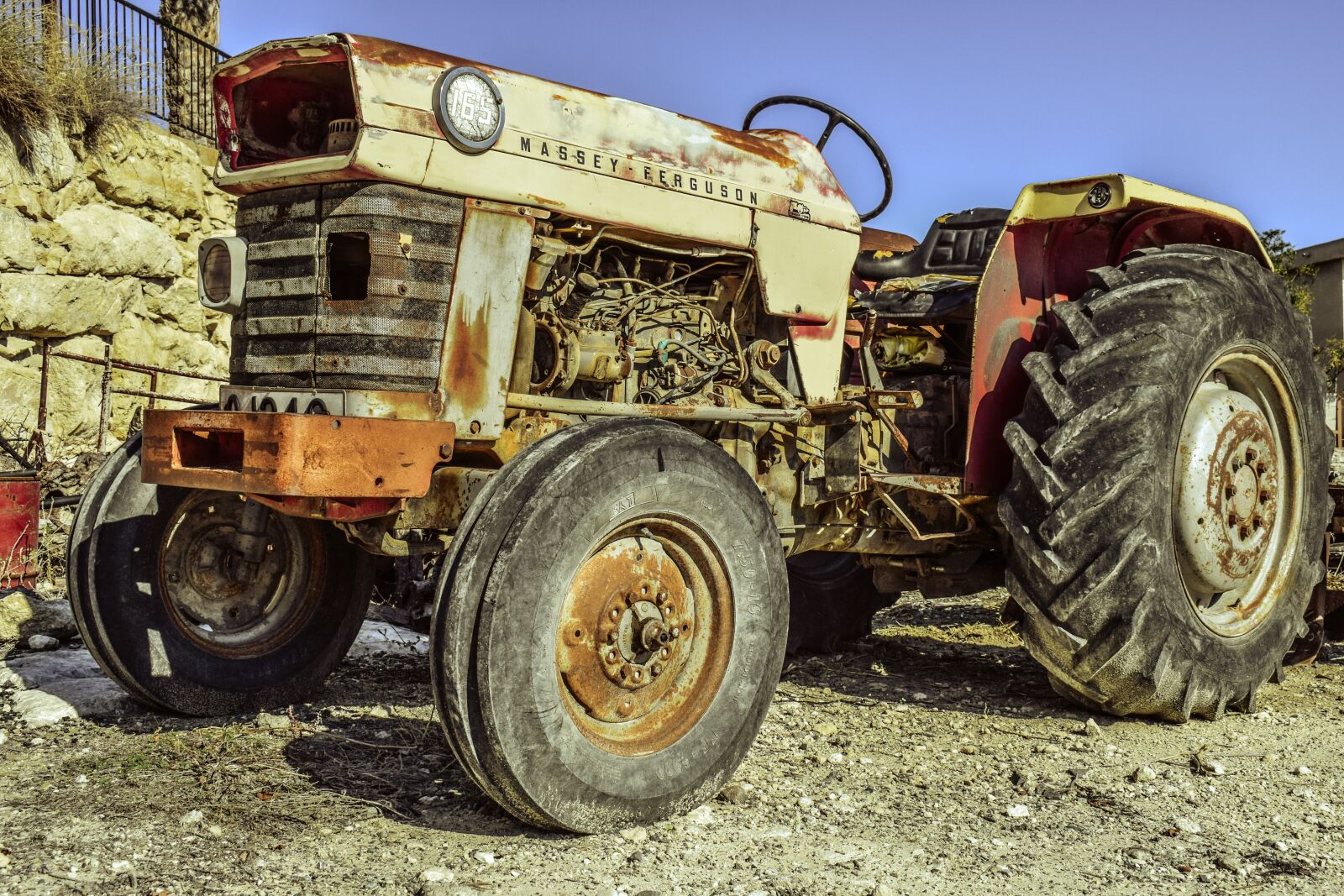 Nikon D3300 sample photo. Tractor, antique, old photography