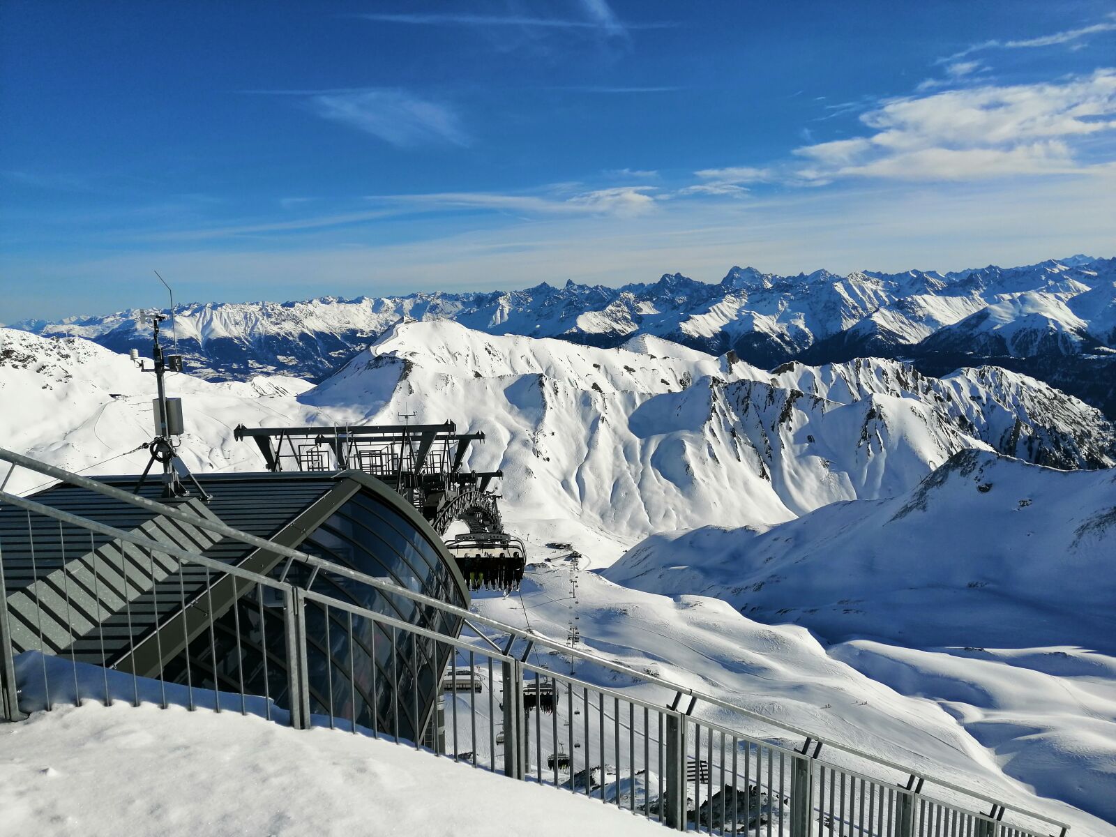 HUAWEI SNE-LX1 sample photo. Serfaus-fiss-ladis, skiing, mountain photography