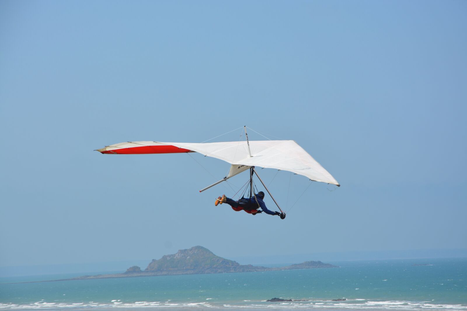 Nikon D5200 sample photo. Delta-plane, free flight, blue photography
