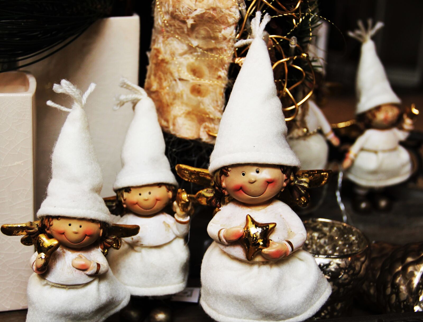Canon EOS 550D (EOS Rebel T2i / EOS Kiss X4) sample photo. Little christmas angel, figures photography