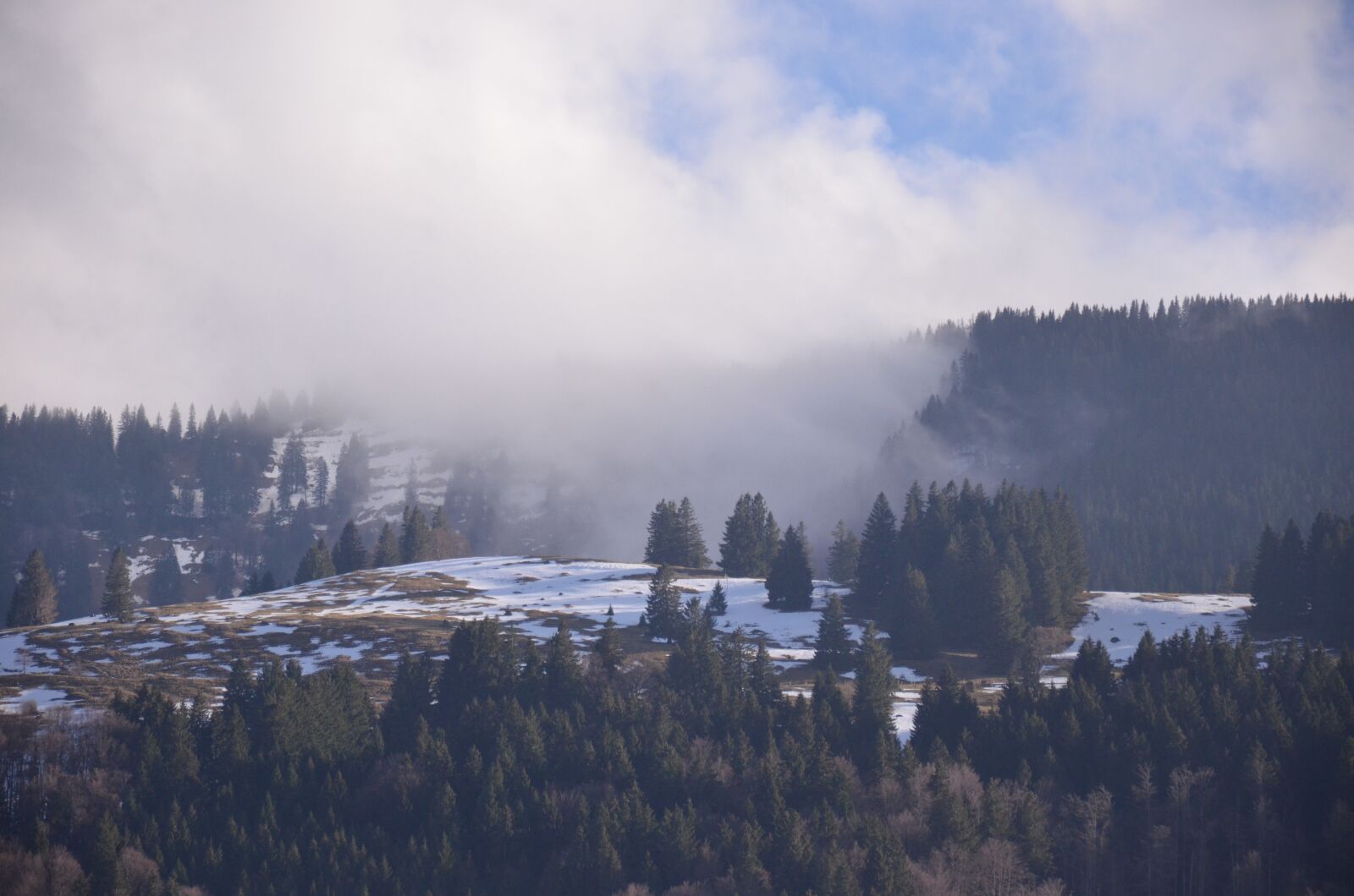 Nikon D7000 sample photo. Snow, winter, sky photography