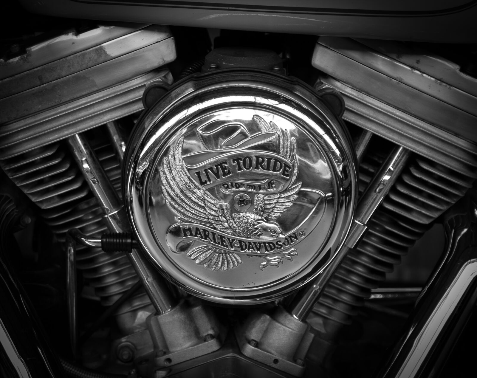 Pentax K-1 Mark II sample photo. Filter cover, motorcycle, harley photography
