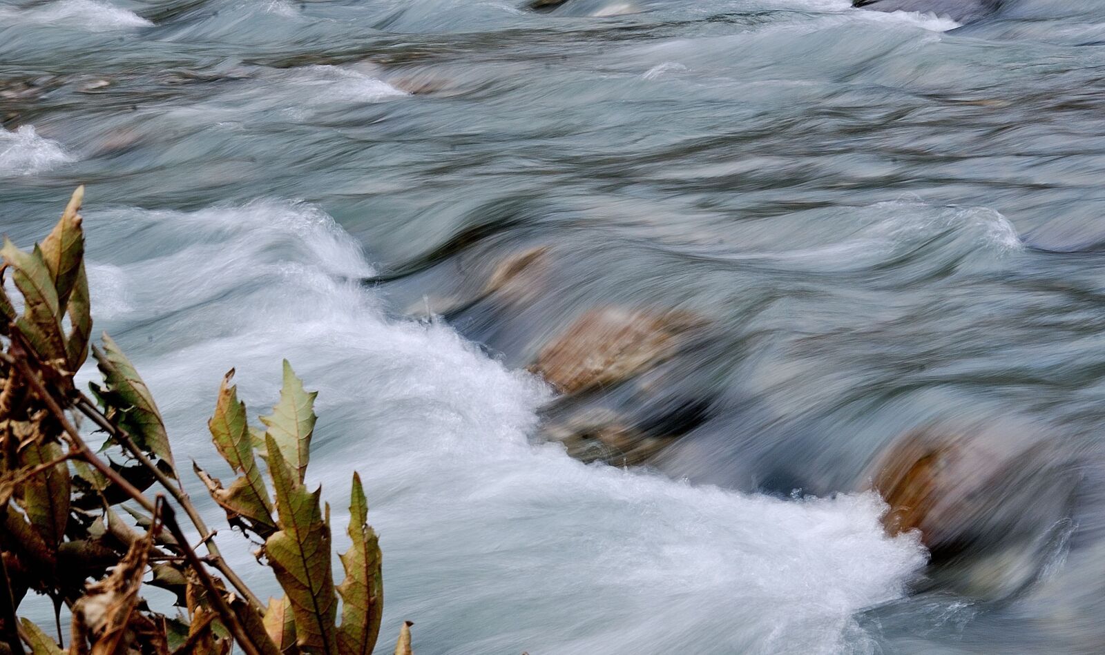 Nikon D60 sample photo. Water, slide, torrent photography