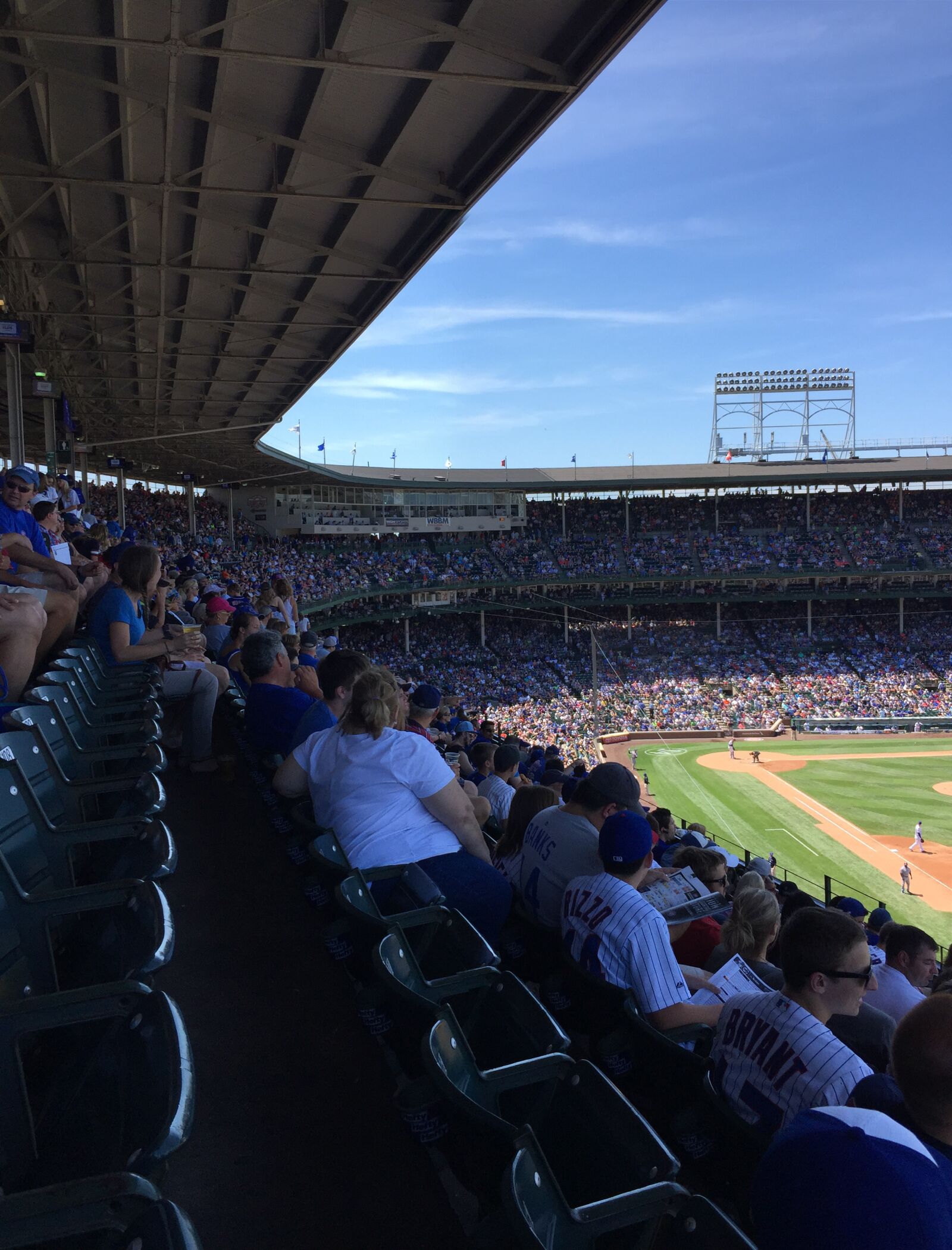 iPhone 6 Plus back camera 4.15mm f/2.2 sample photo. Wrigley field, chicago, chicago photography