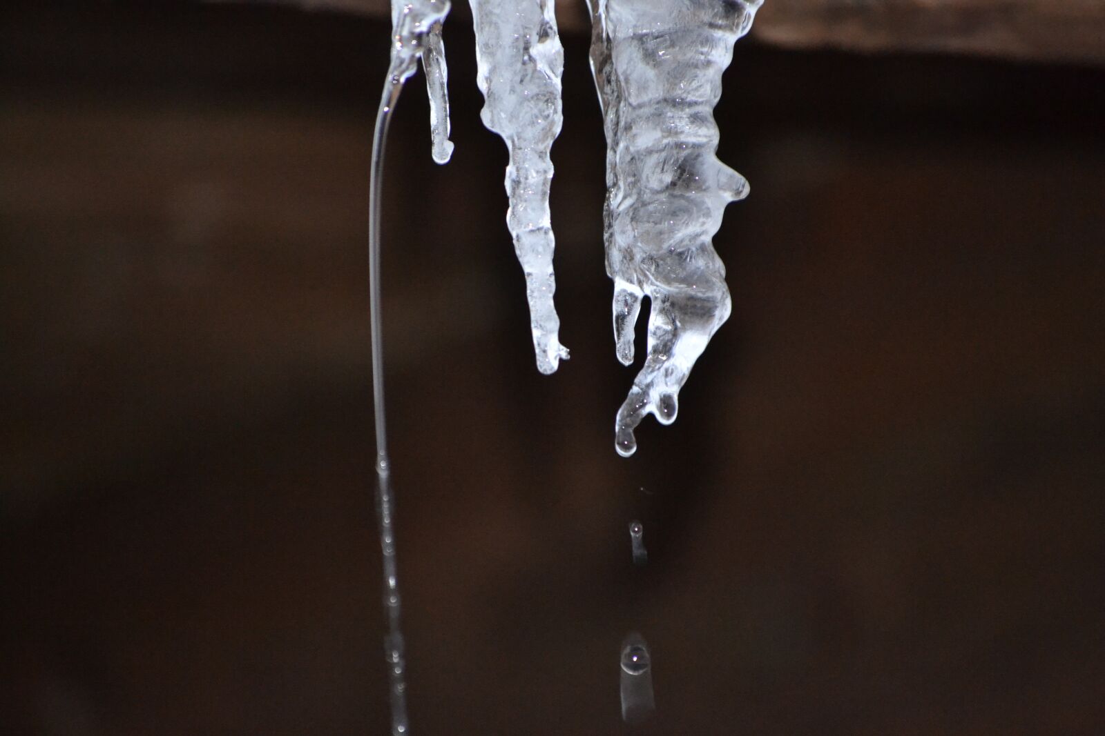 Nikon D3100 sample photo. Ice formation, winter, ice photography