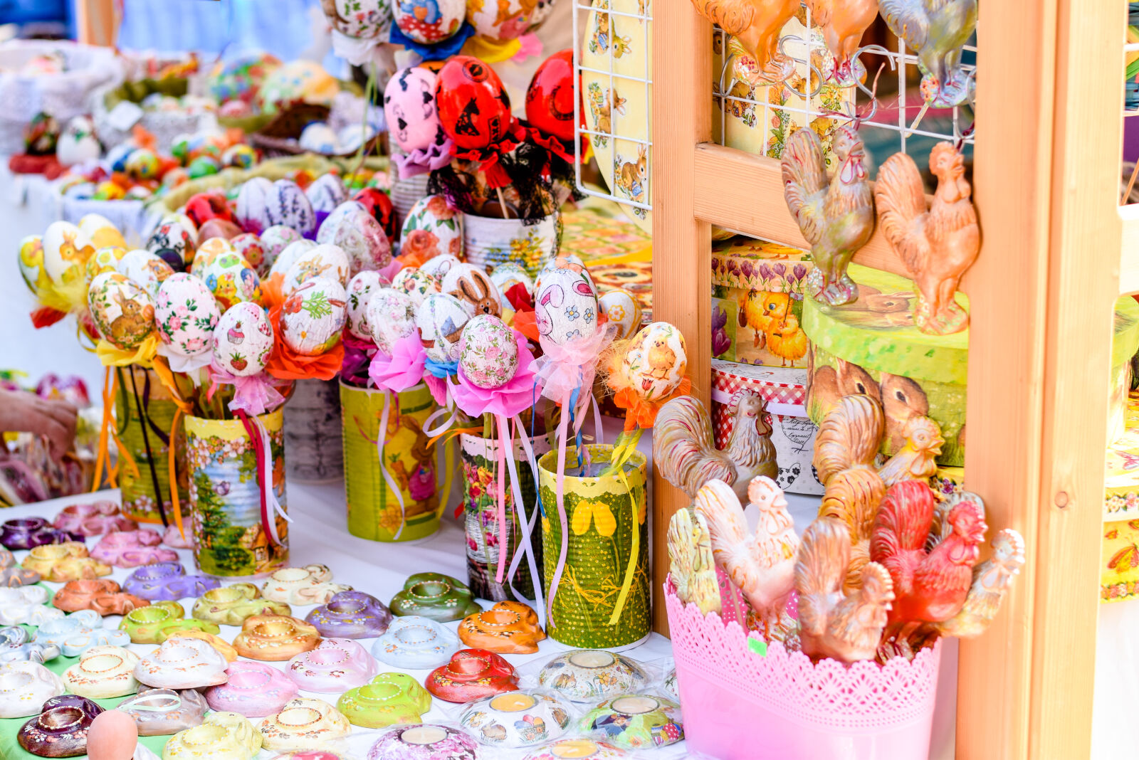 Nikon AF-S Nikkor 50mm F1.8G sample photo. Colorful, decoration, fair, gifts photography