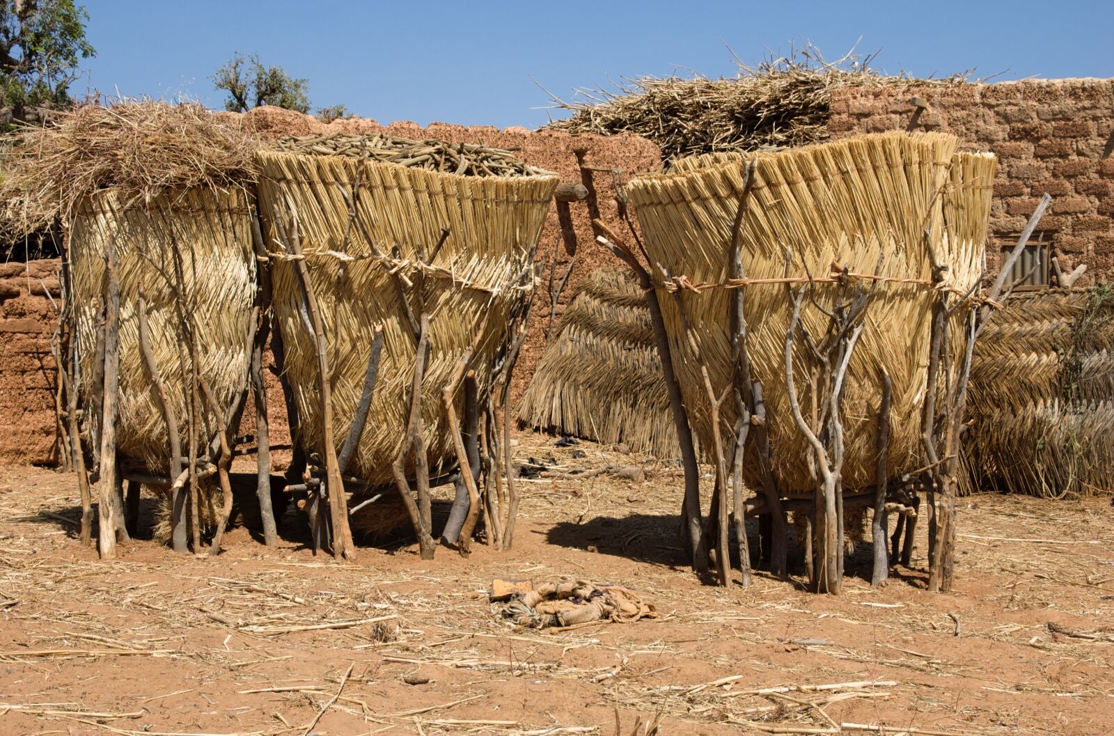 Nikon D70s sample photo. Burkina faso, foodstorage, namsigi photography