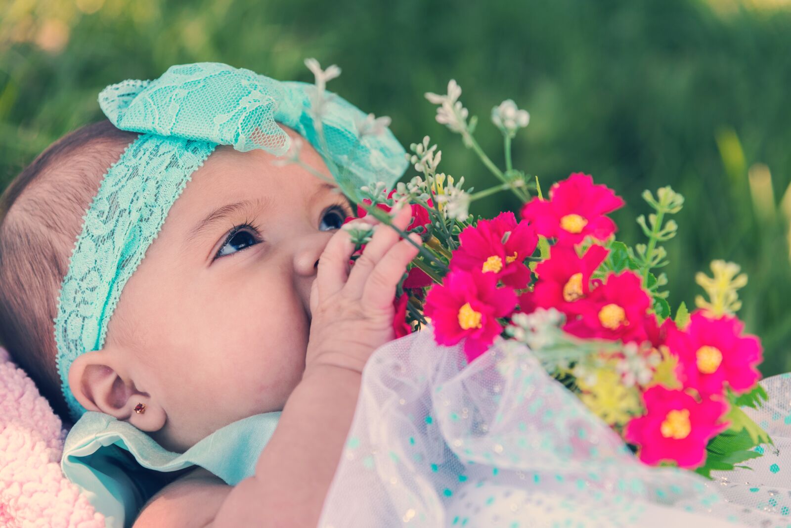 Nikon D750 sample photo. Baby, summer, child photography