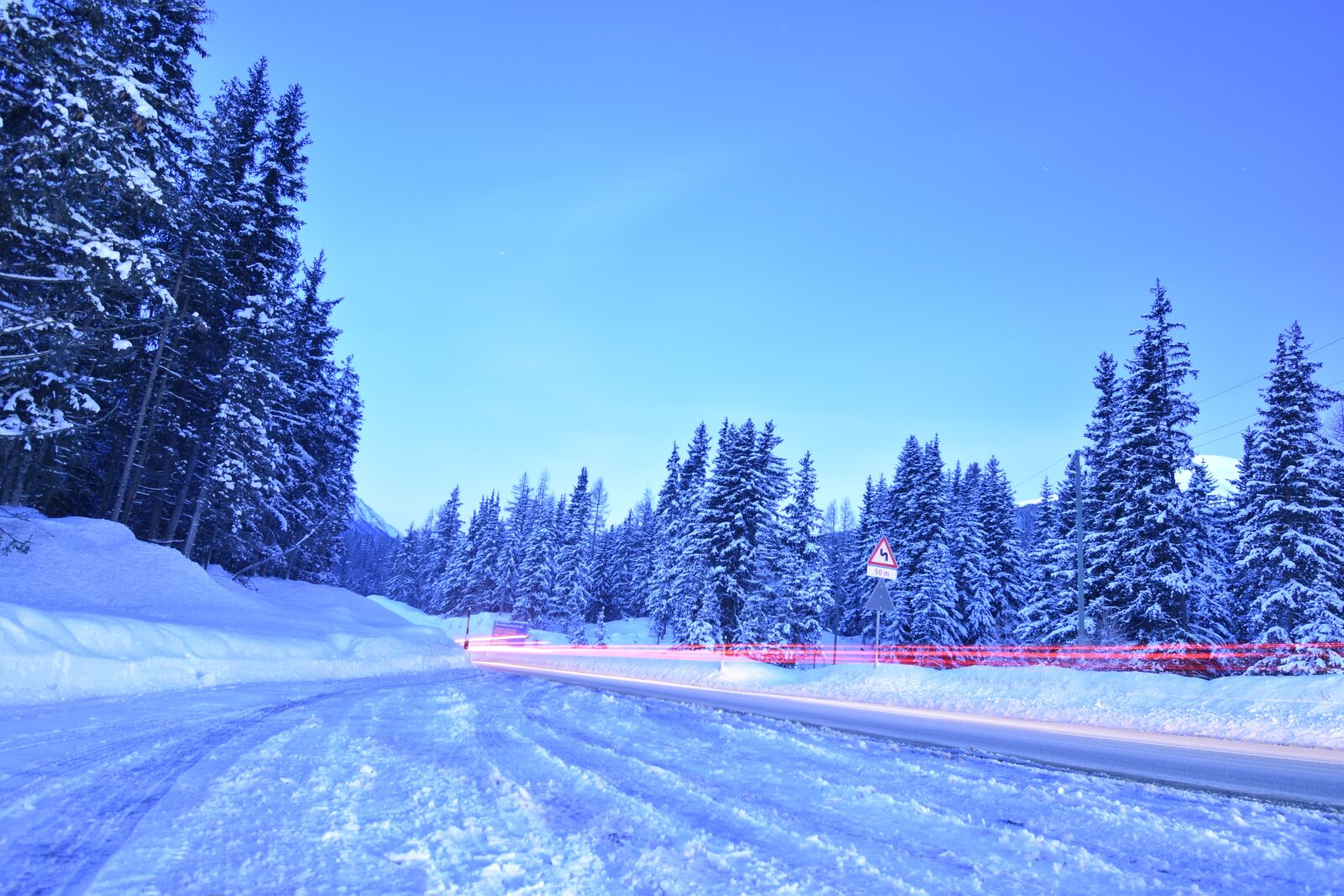 Nikon D5500 sample photo. Winter, street, road photography