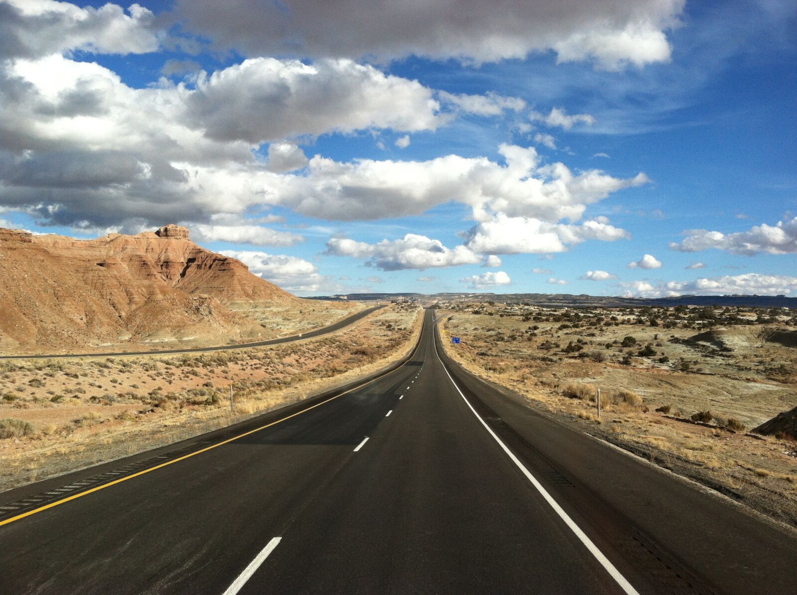 Apple iPhone 4 sample photo. Road, highway, sky photography