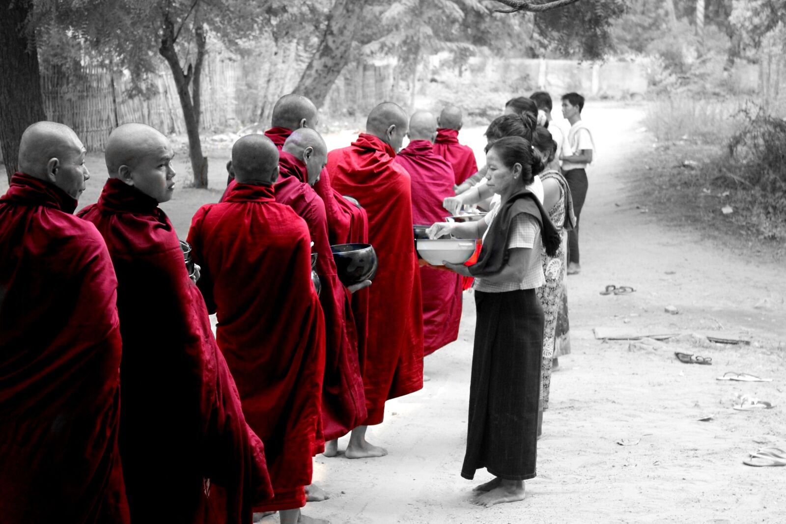 Canon EOS 550D (EOS Rebel T2i / EOS Kiss X4) sample photo. Burma, myanmar, monk photography