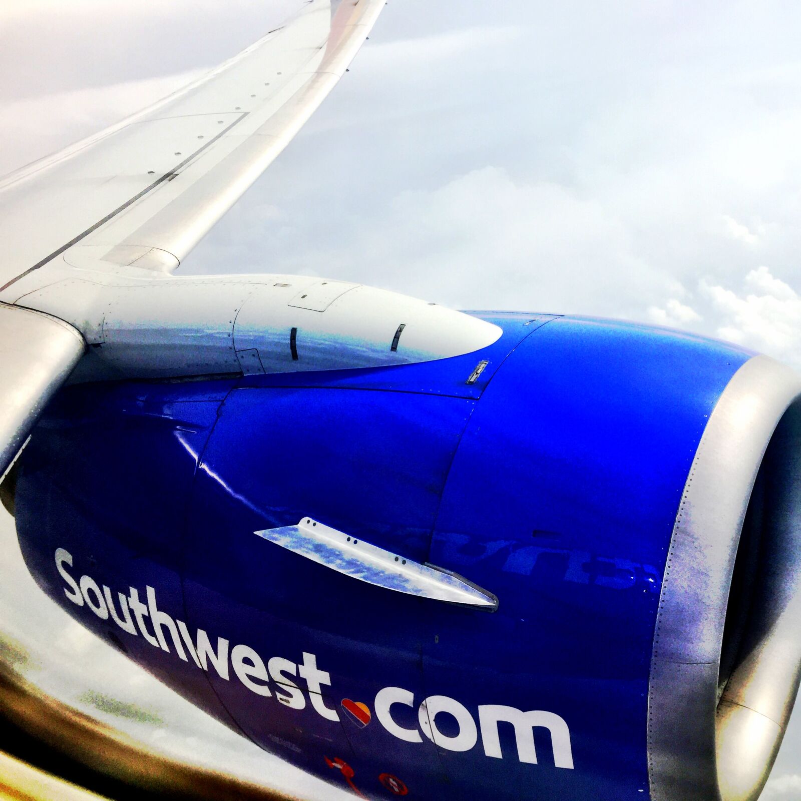 Apple iPhone 6 sample photo. Airplane, sky photography