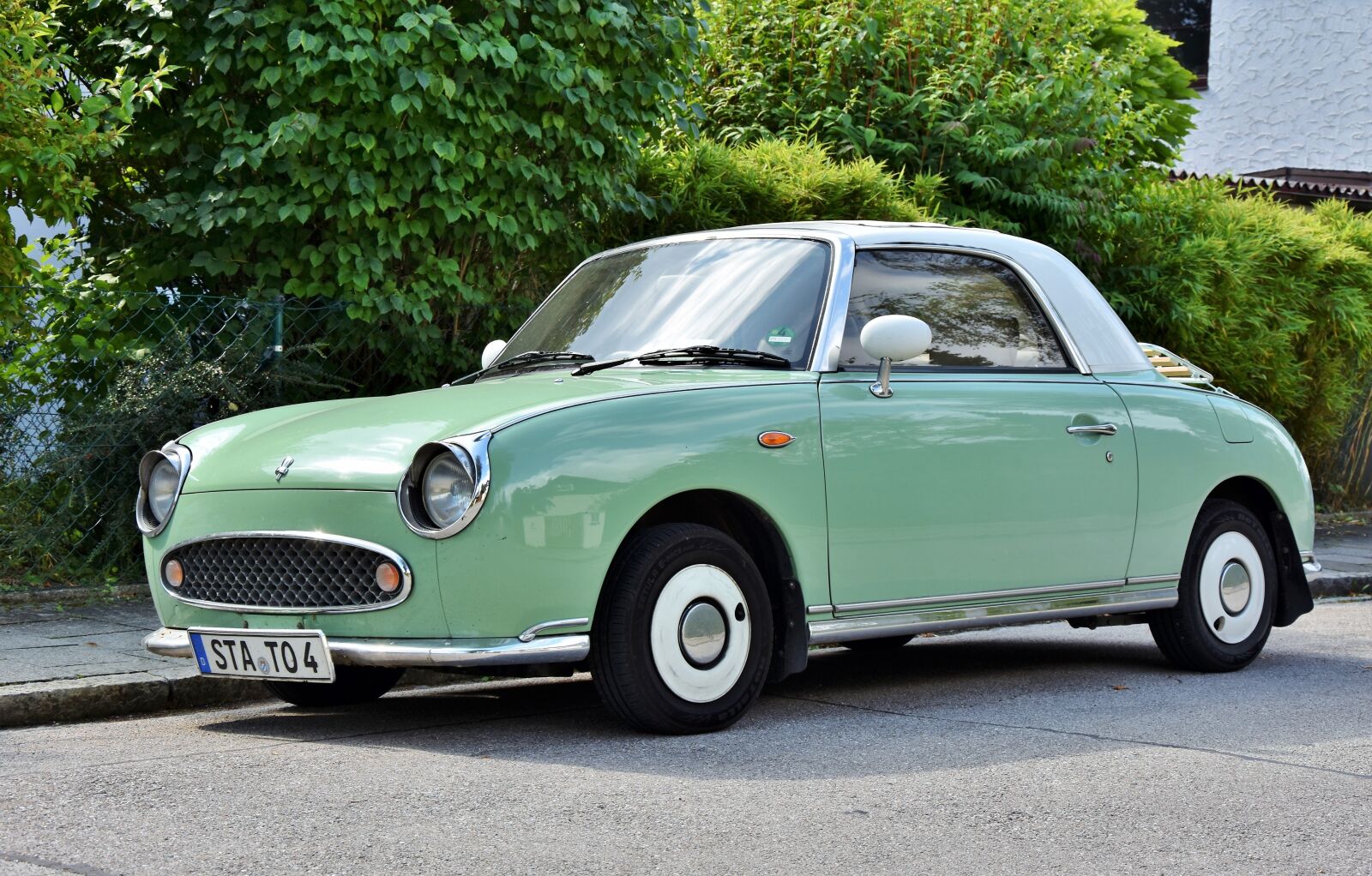 Nikon D7200 sample photo. Nissan, figaro, auto photography