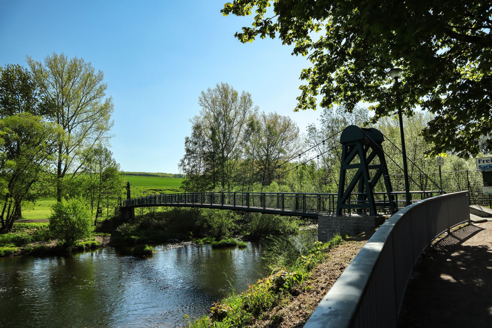 Canon EOS M50 (EOS Kiss M) sample photo. Hanging bridge, bridge, nature photography