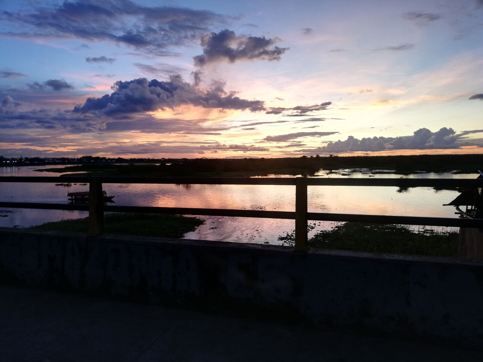 HUAWEI P20 lite sample photo. Sunset, amazonia, peru photography