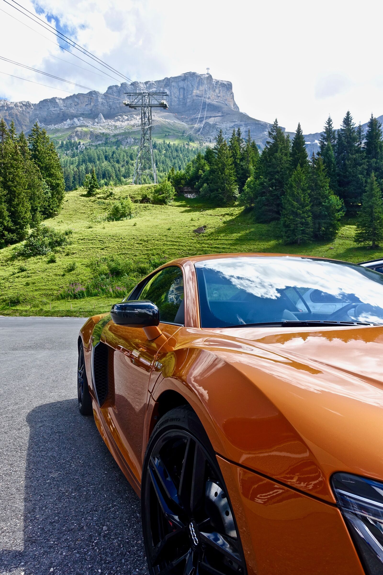 Sony Cyber-shot DSC-RX100 III sample photo. Vehicle, mountain, road photography