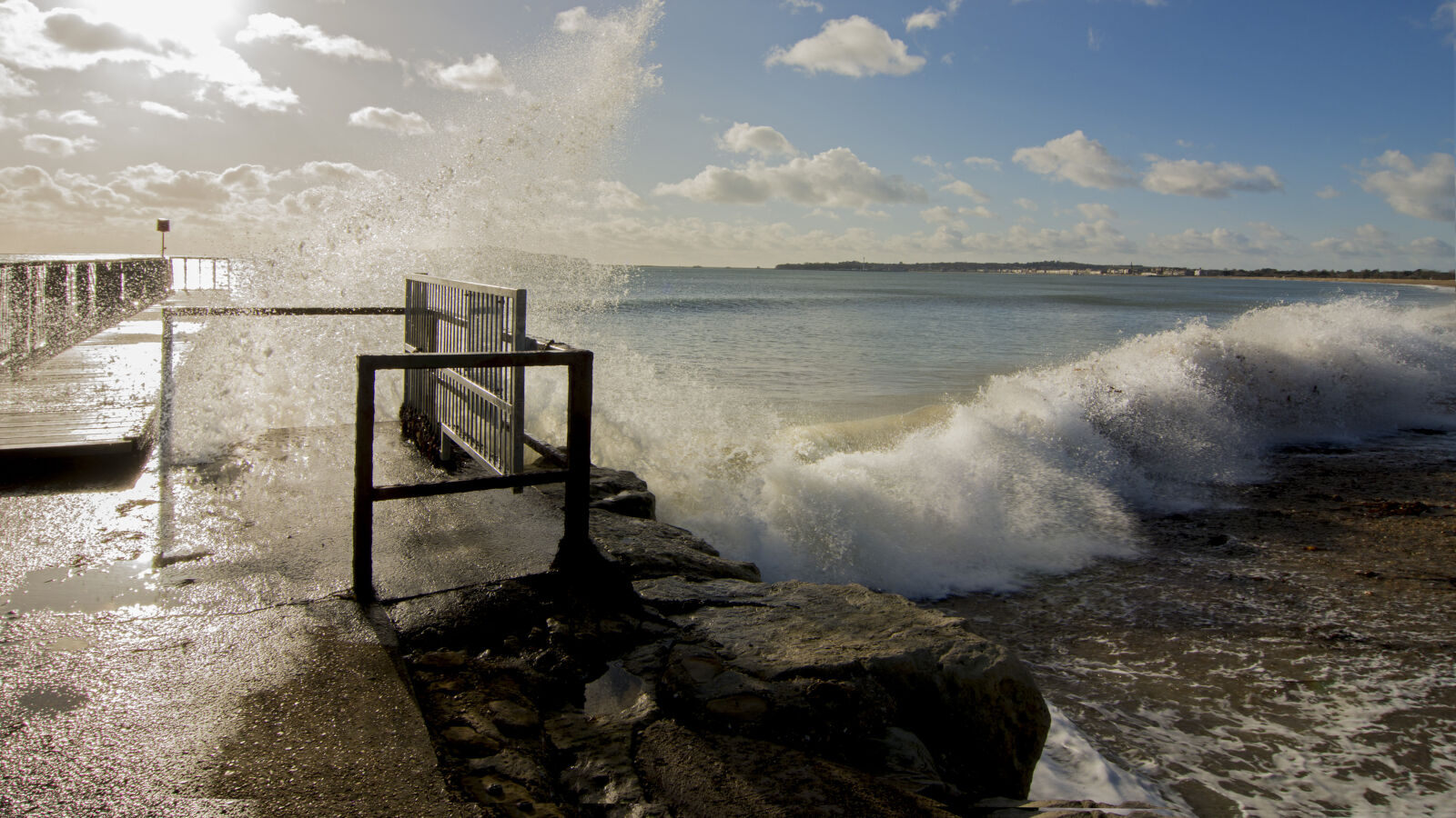 Nikon D7200 sample photo. Beach, breaker, pier, sea photography