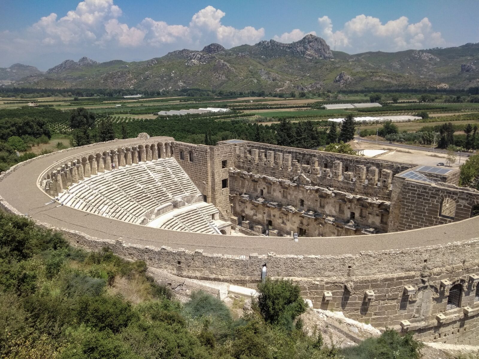 Motorola Moto G (5th Gen) sample photo. Theatre, turkey, aspendos photography