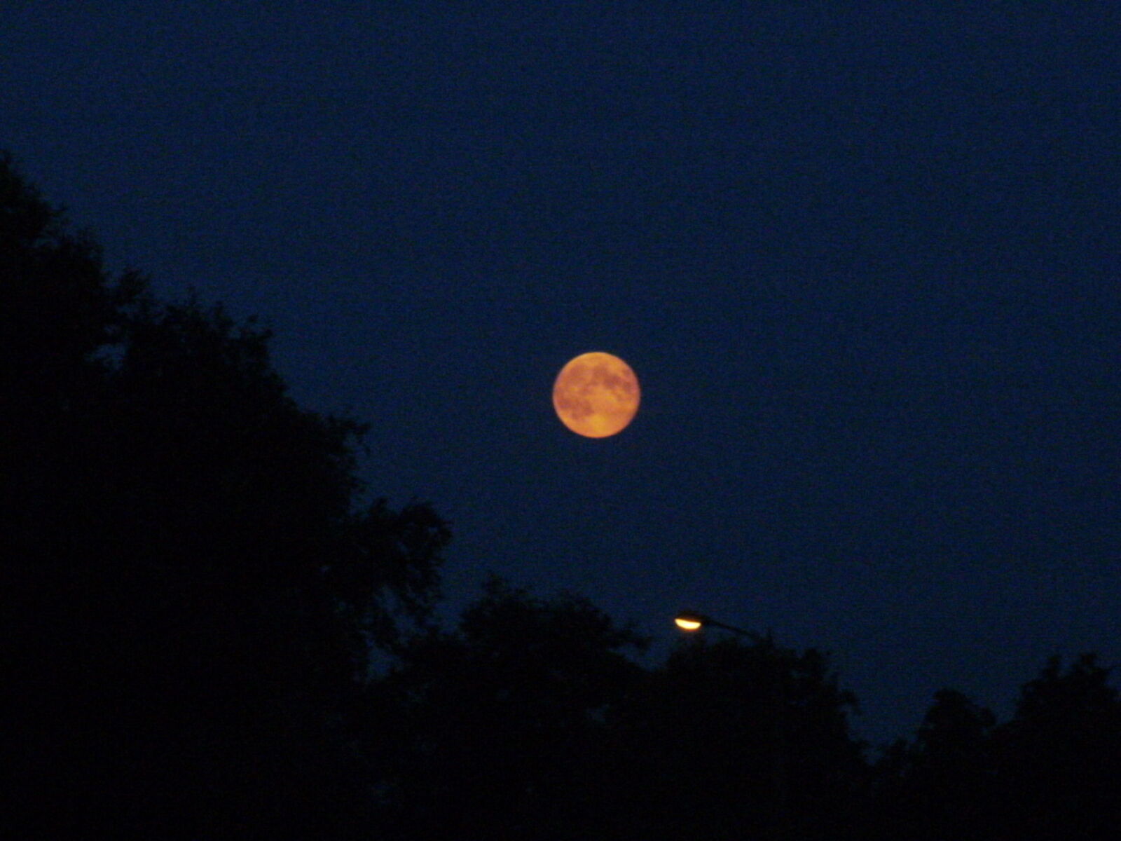 TRAVELER DC 8500 sample photo. Full, moon photography