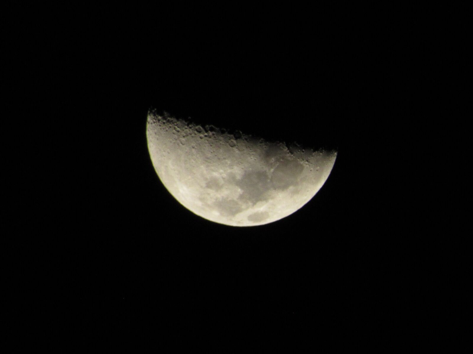 Canon PowerShot SX530 HS sample photo. Moon, night, landscape photography
