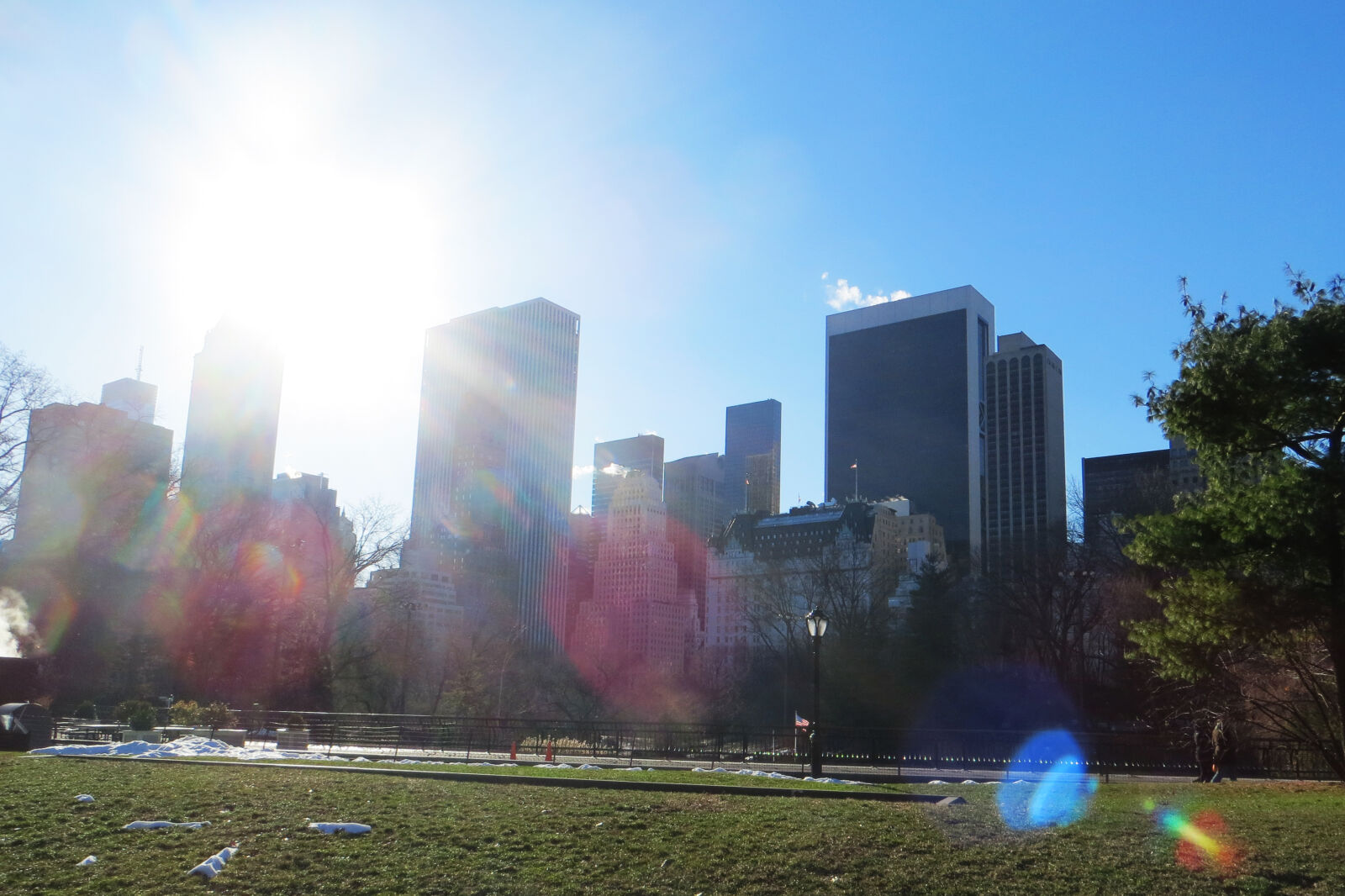 Canon PowerShot SX240 HS sample photo. Blue, blue, sky, buildings photography
