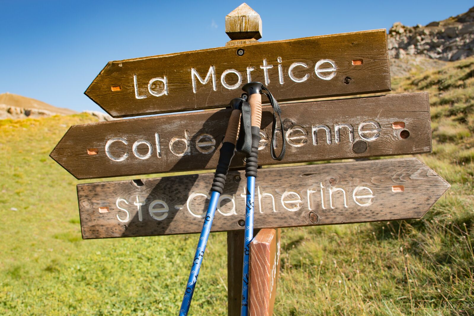 Nikon D5500 sample photo. Hiking, stick, mountain photography