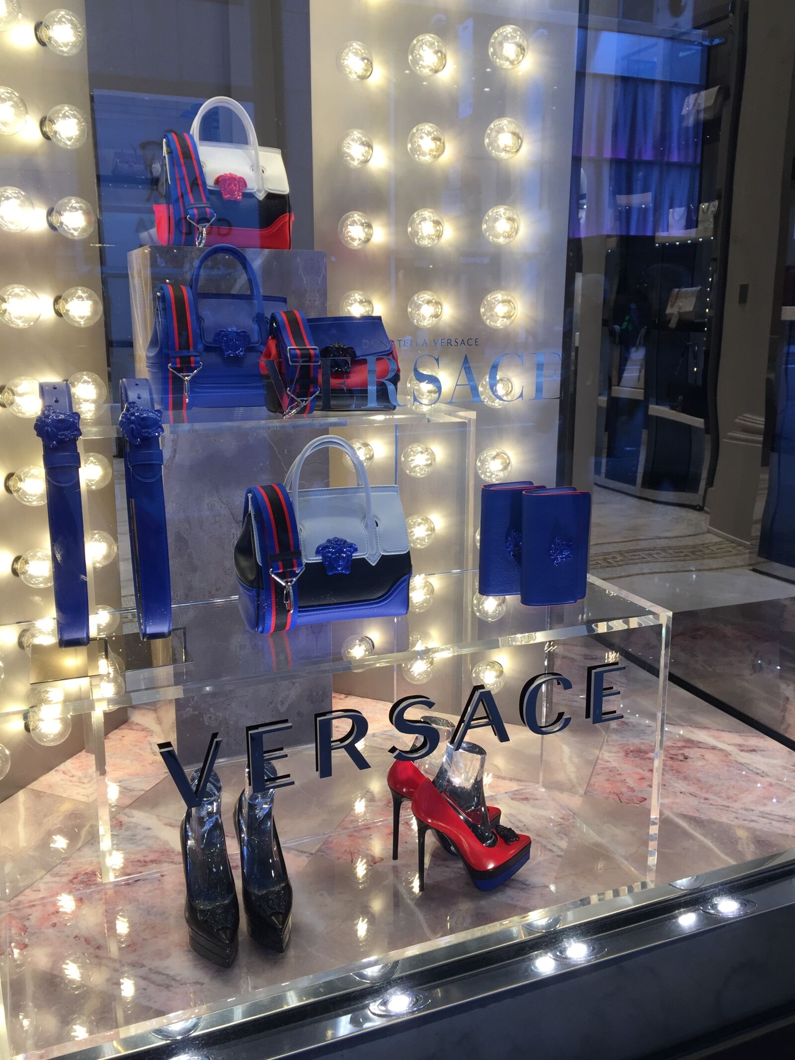 iPhone 6 Plus back camera 4.15mm f/2.2 sample photo. Blue, designer, fashion, handbags photography