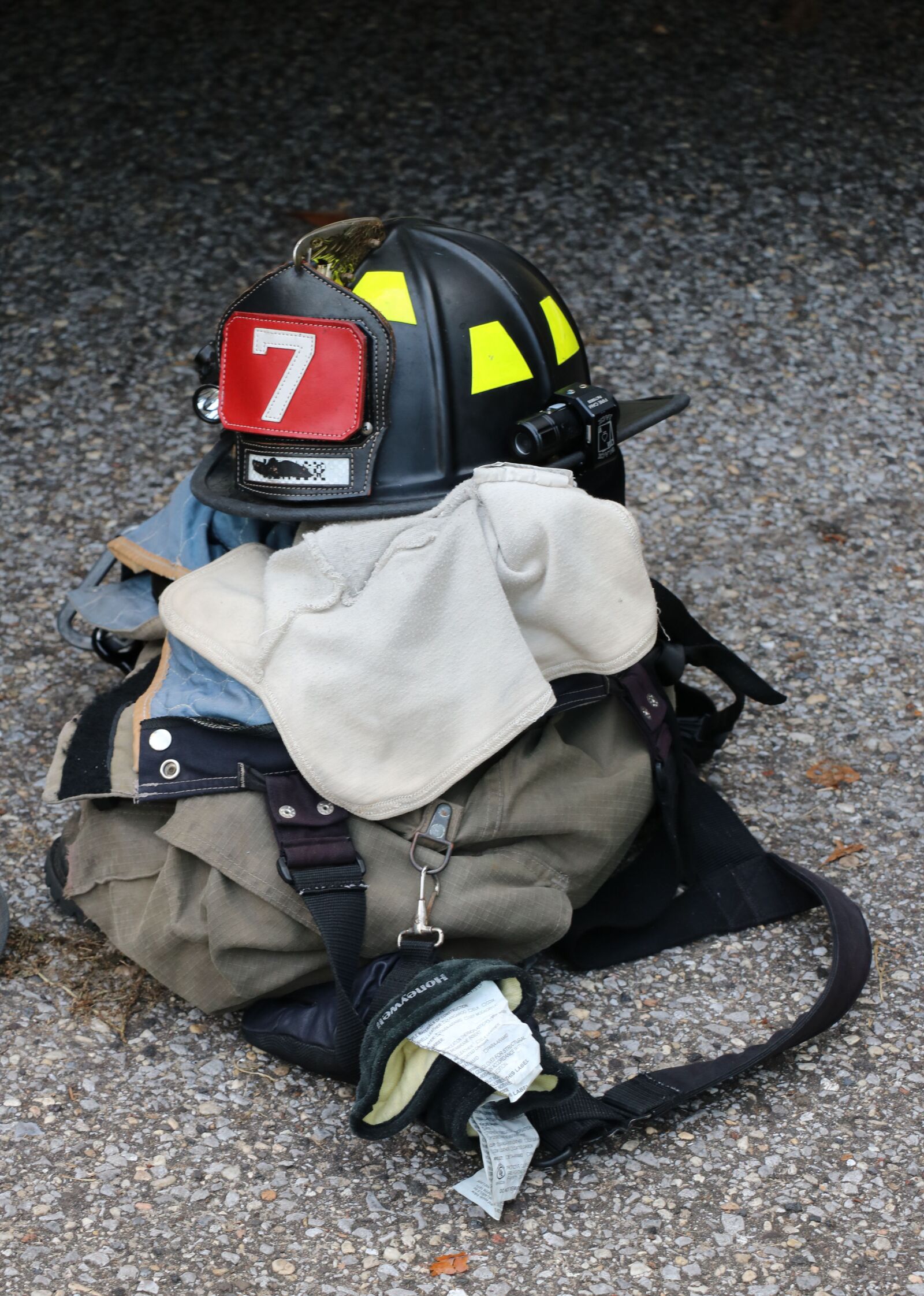 Canon EOS 760D (EOS Rebel T6s / EOS 8000D) sample photo. Fire gear, firefighter, equipment photography