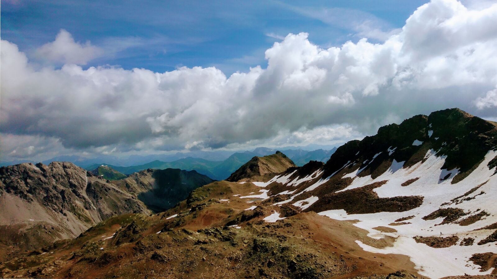 Sony F5321 sample photo. Alpine, clouds, snow photography