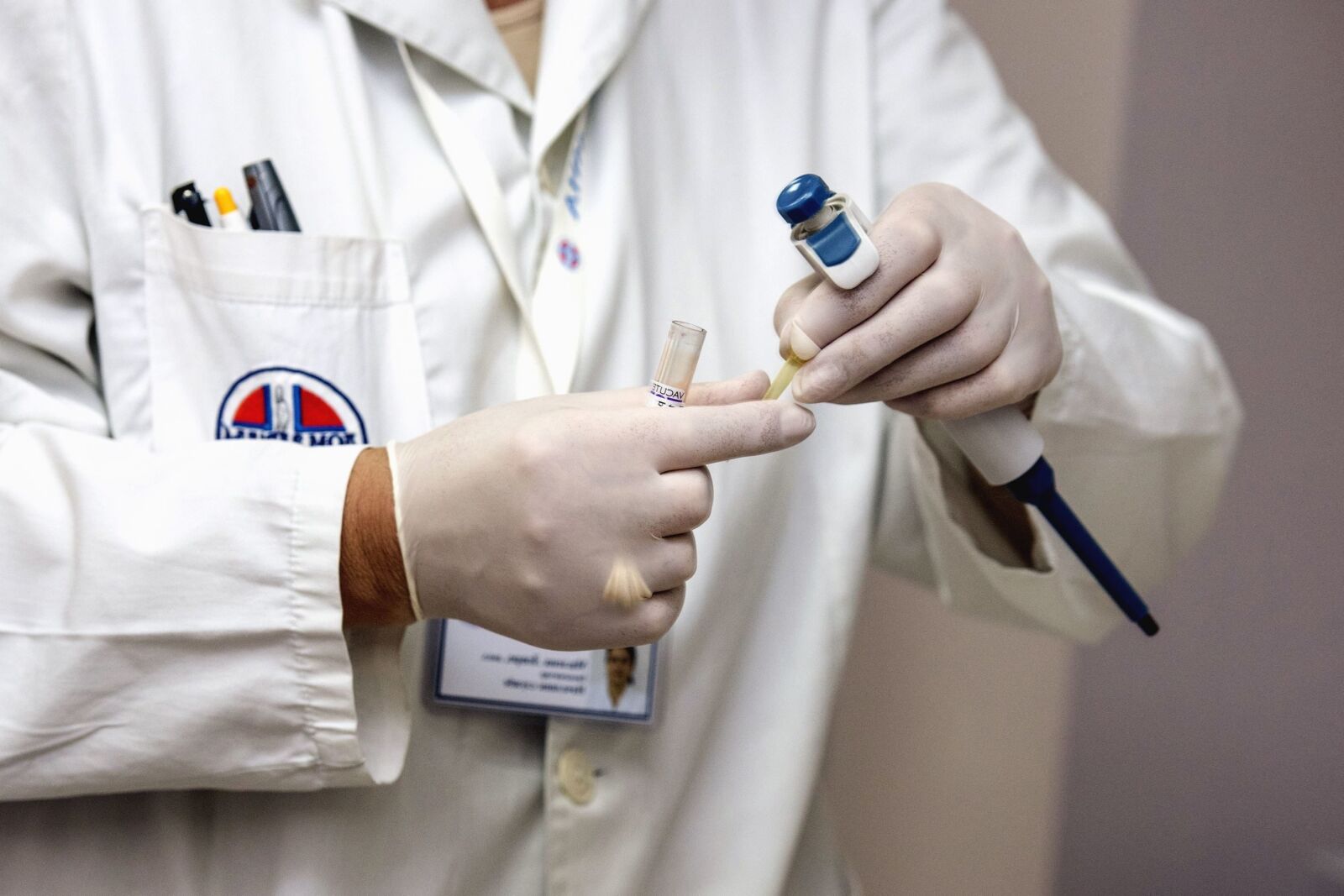 Nikon D810 sample photo. Covid-19, coronavirus testing, laboratory photography