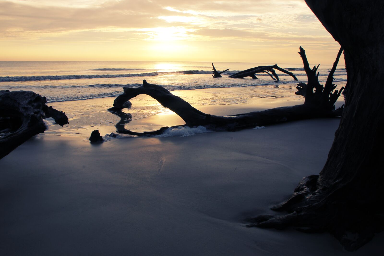 Canon EOS 60D sample photo. Jekyll island, ocean, sunset photography