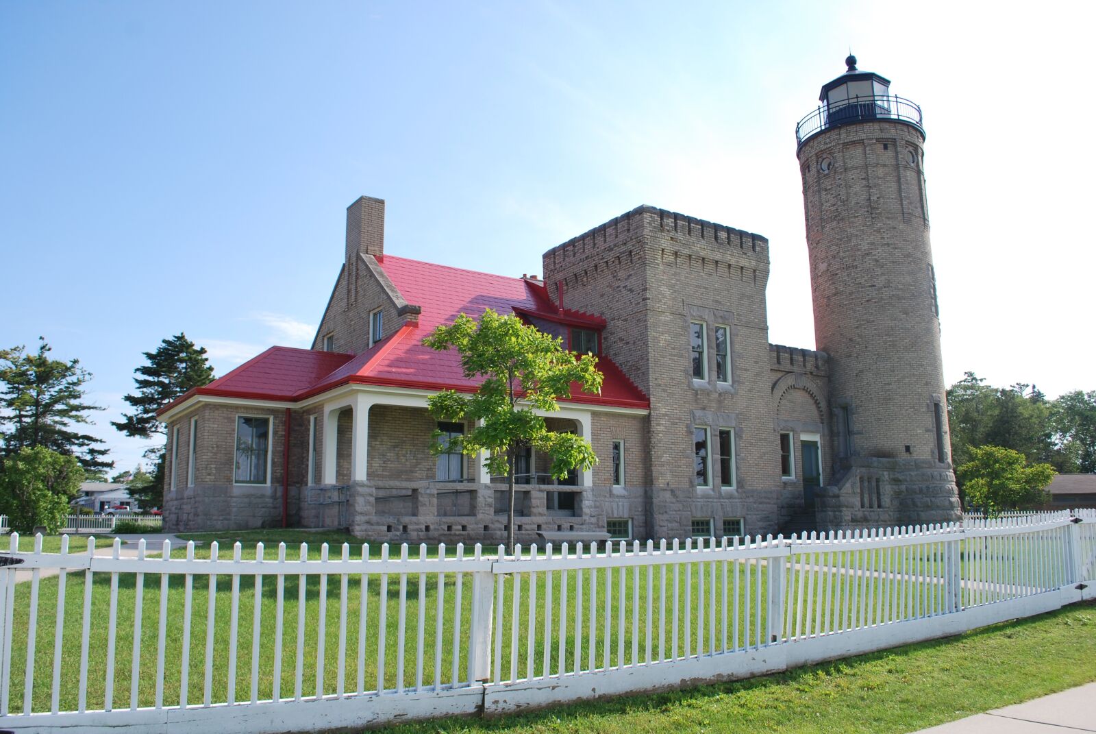 Nikon D60 sample photo. Lighthouse, old, brick photography