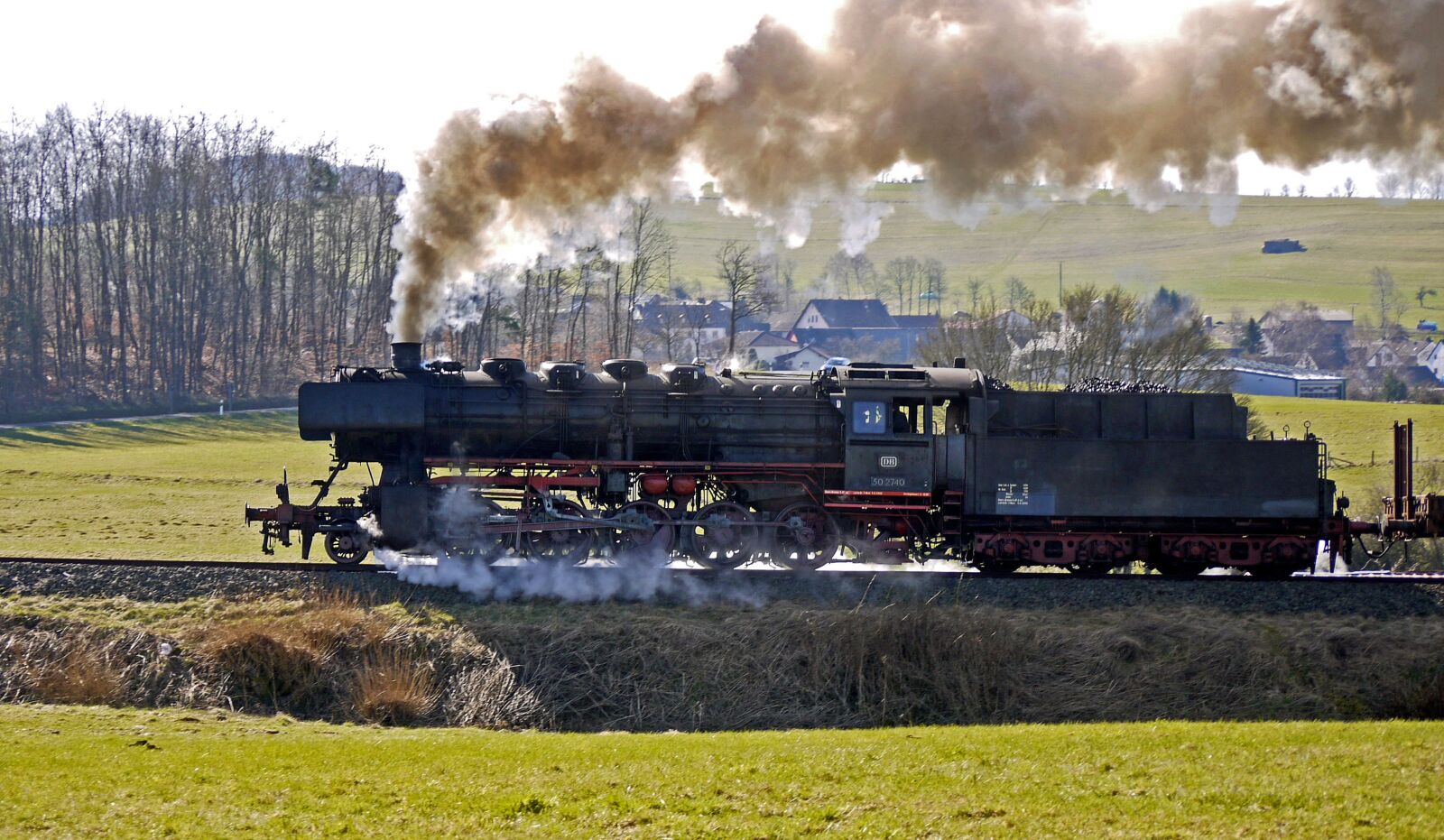 Panasonic Lumix DMC-G1 sample photo. Steam locomotive, mountain ride photography