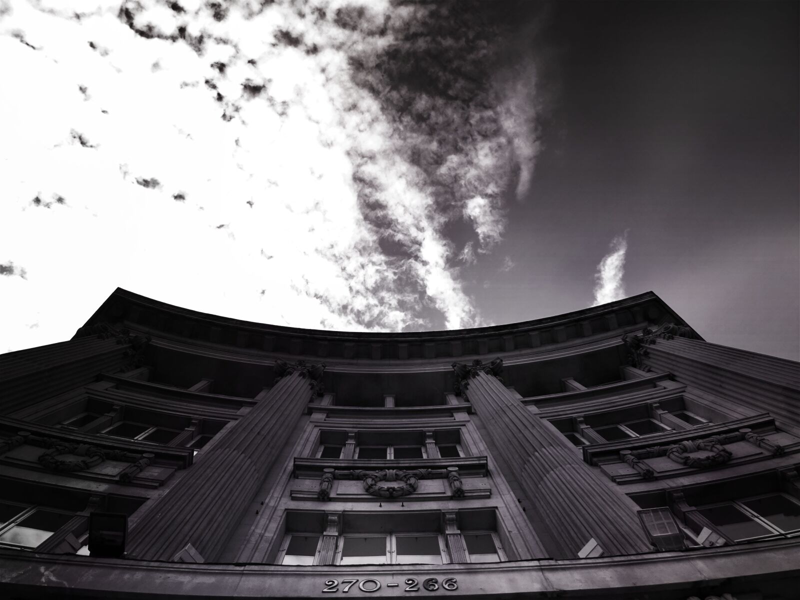 Sony DSC-HX60 sample photo. Architecture, black, and, white photography