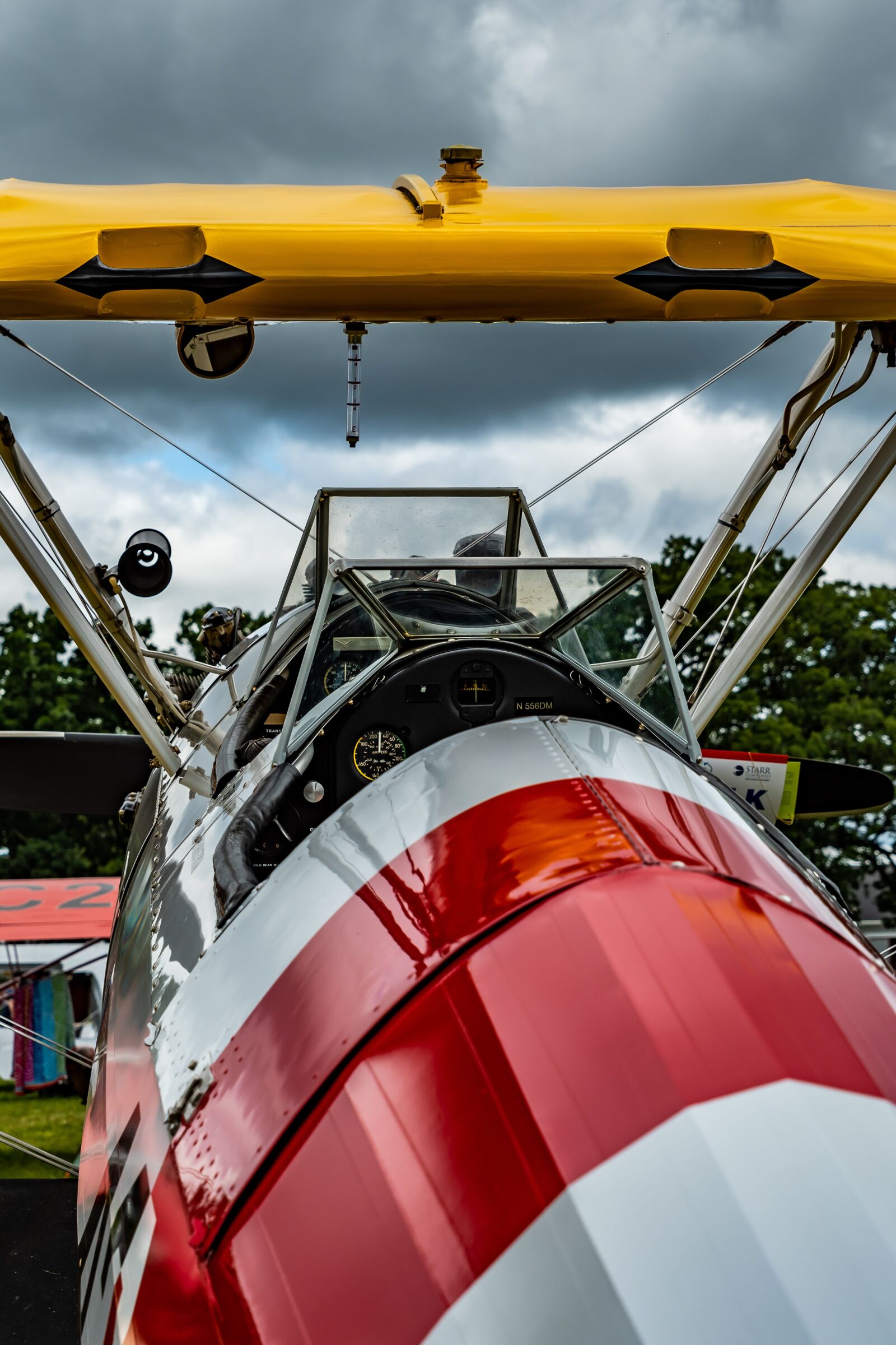 Nikon D500 + Tamron SP 24-70mm F2.8 Di VC USD sample photo. Biplane, aviation, vintage photography