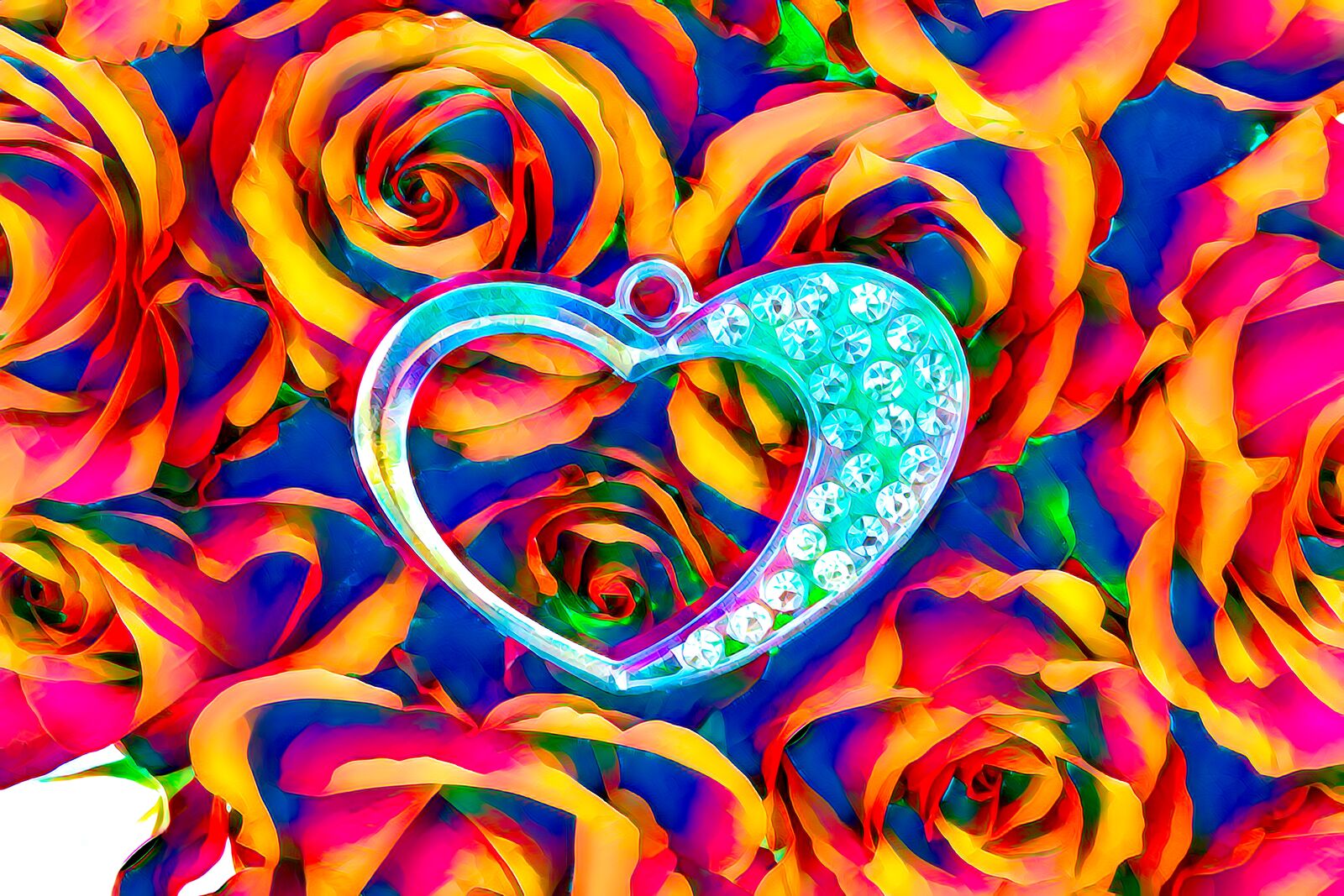Canon EOS 70D sample photo. Roses, heart, love photography
