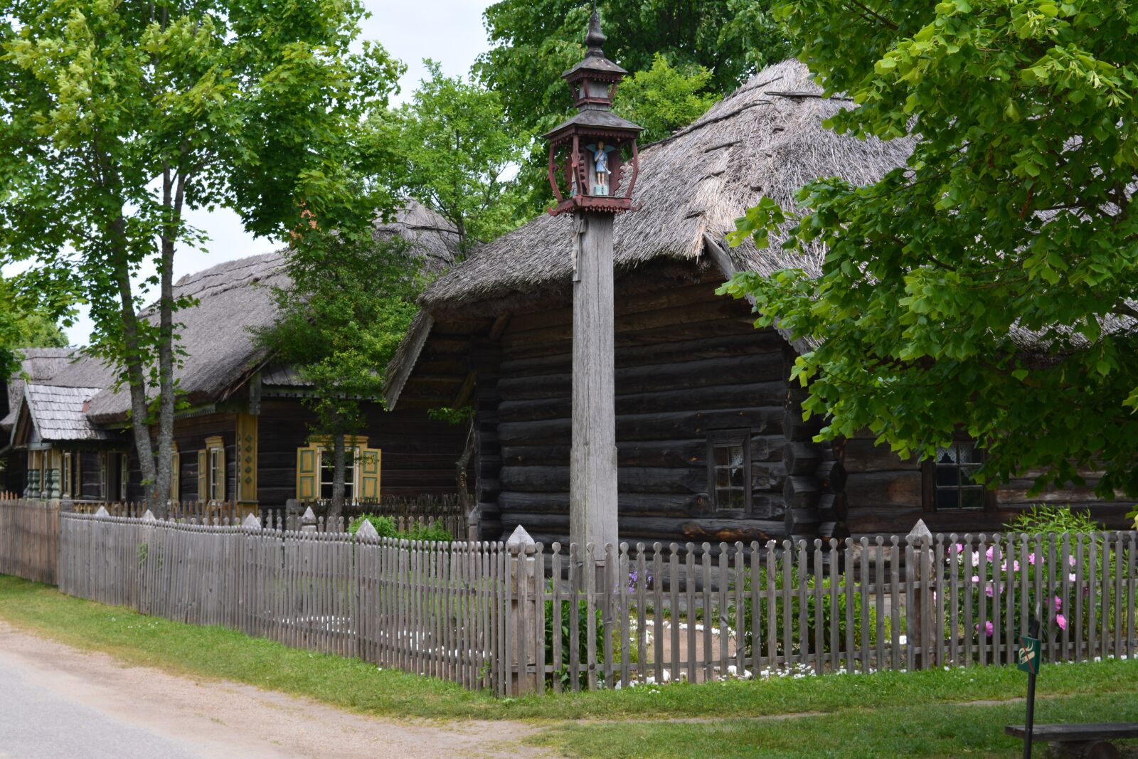 Nikon D5200 sample photo. Open air museum, architecture photography
