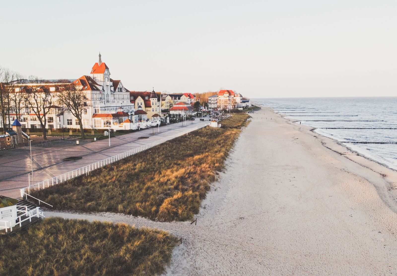 DJI FC7203 sample photo. Beach, coast, baltic sea photography