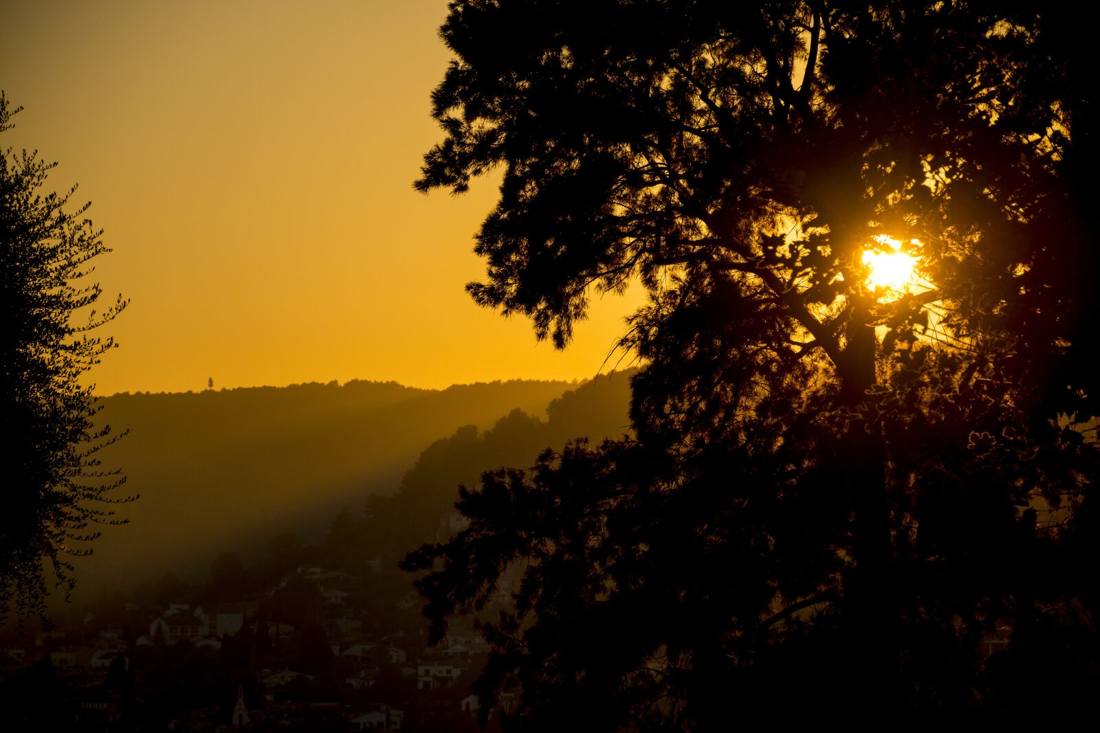 Nikon D7200 sample photo. Sunset, abendstimmung, france photography