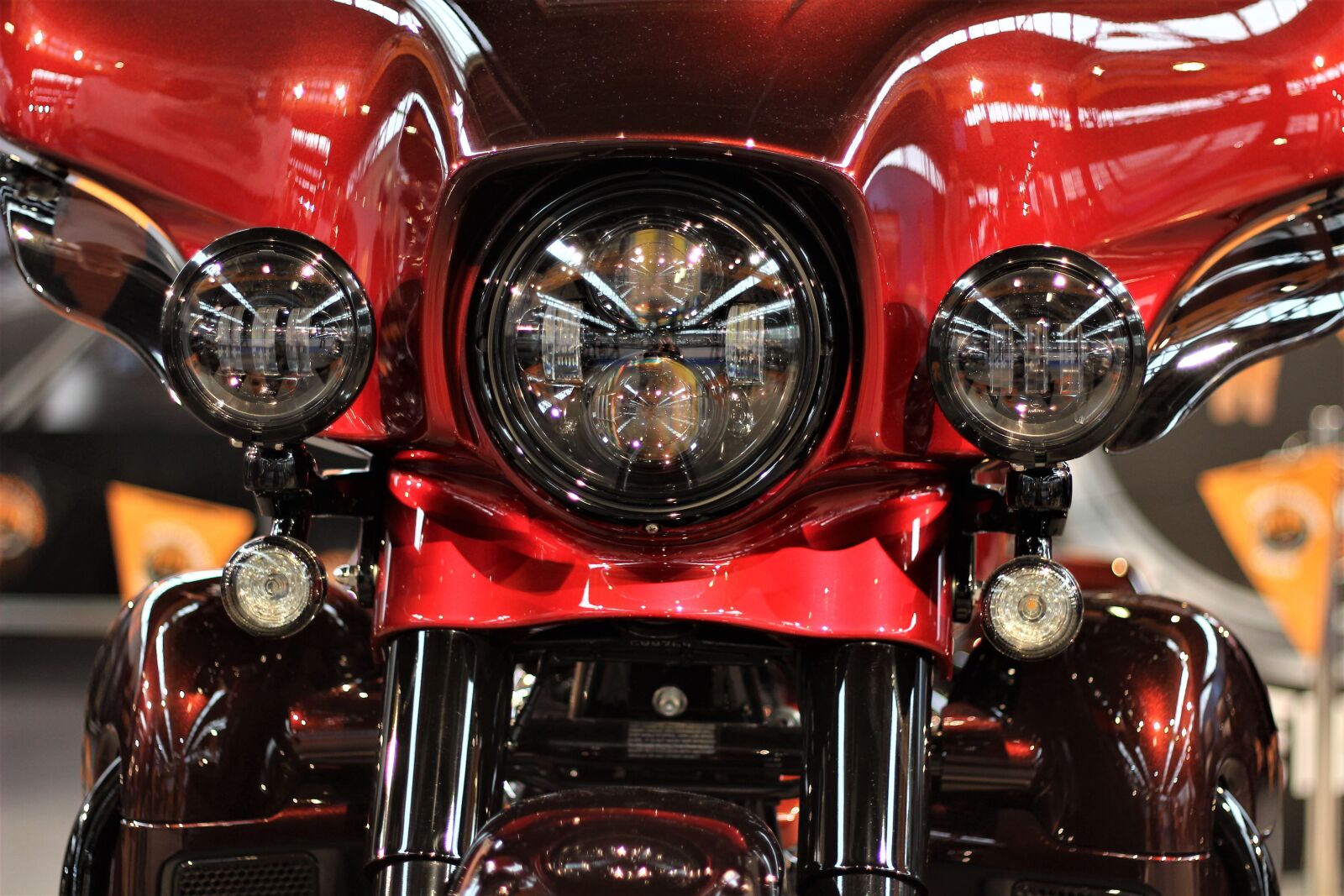 Canon EOS 600D (Rebel EOS T3i / EOS Kiss X5) + Canon EF 50mm F1.8 II sample photo. Motorbike harley davidson, zagreb photography