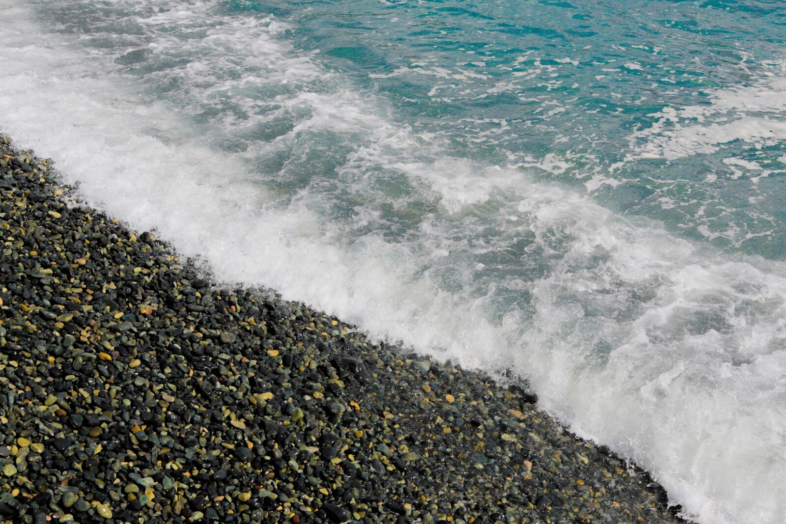 Canon EF 24-70mm F2.8L USM sample photo. Sea, travel, gravel photography